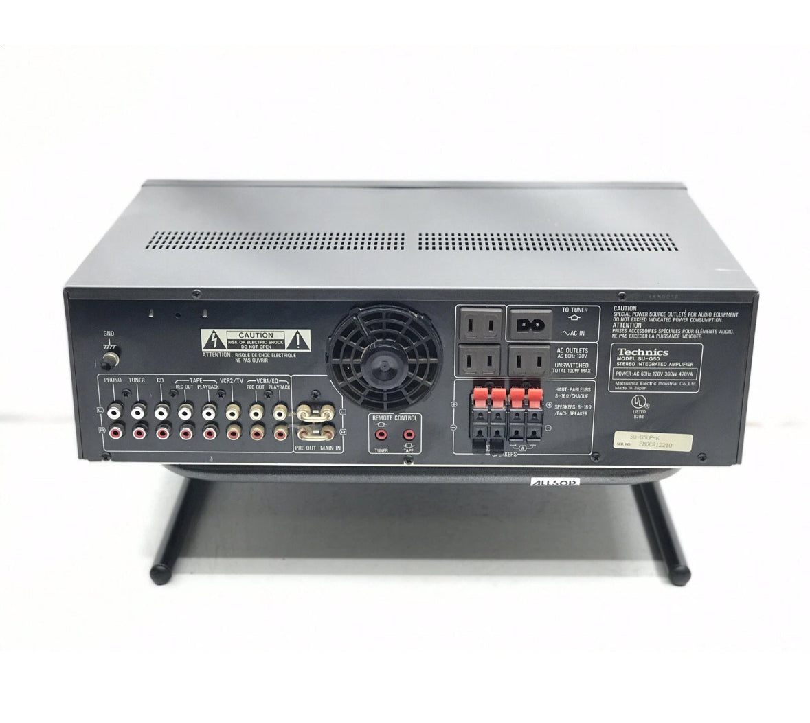 Vintage Technics SU-G50 Stereo Integrated Amplifier W/ ST-K50 Tuner Tested 🔥