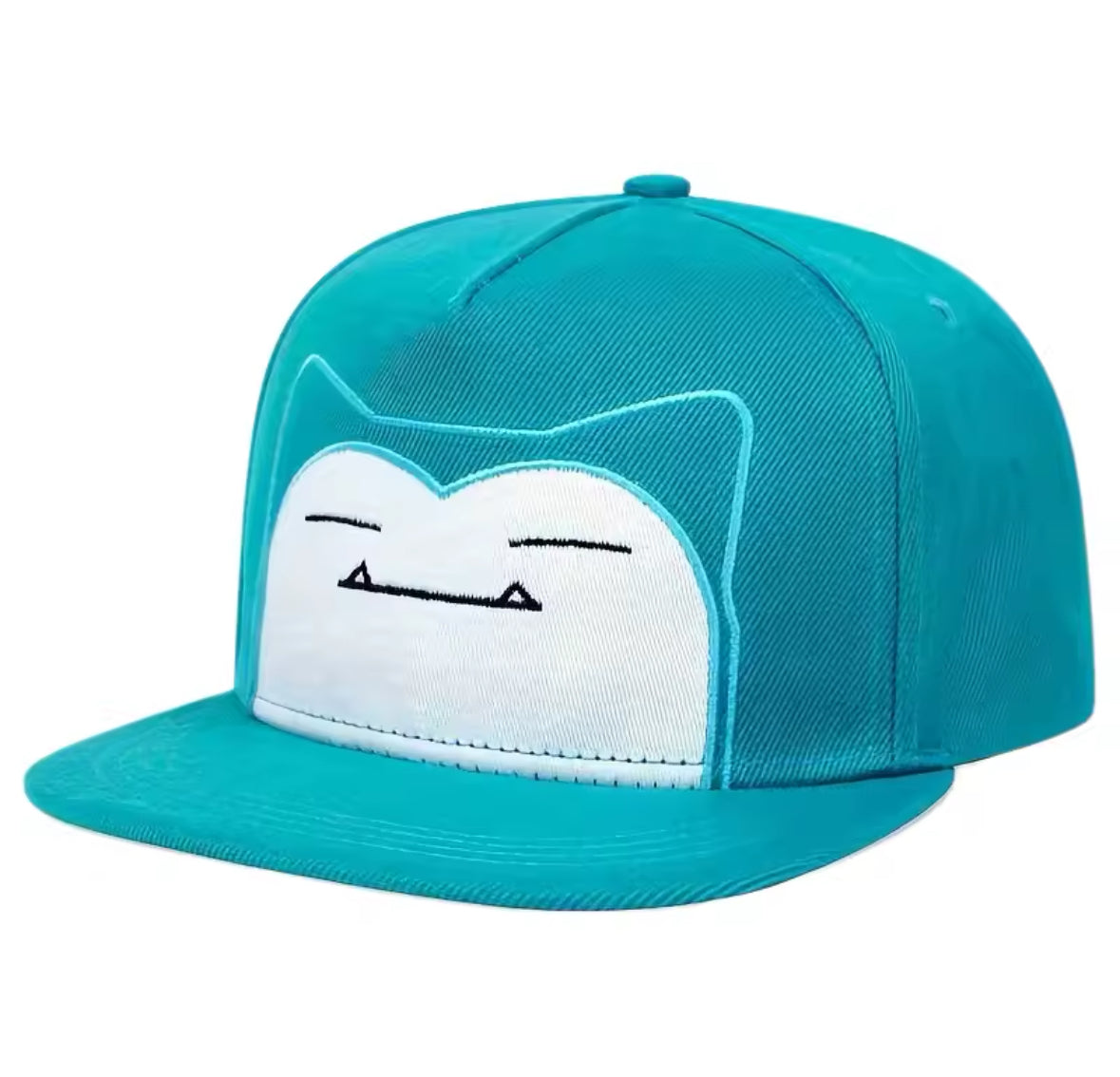 Snorlax Blue Adjustable Baseball Cap Hat Pokemon Kawaii Anime Brand New