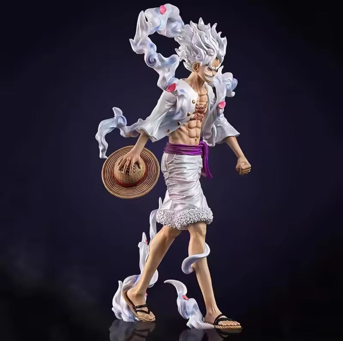 23cm Anime Zook Luffy One Piece GK NIKE Monkey D. Luffy Action Figure