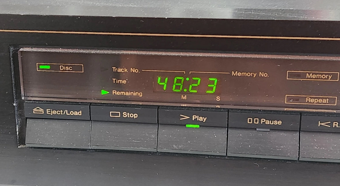 Nakamichi OMS-2A COMPACT DISC PLAYER | Tray Belt Replaced Plays Smooth *Read*