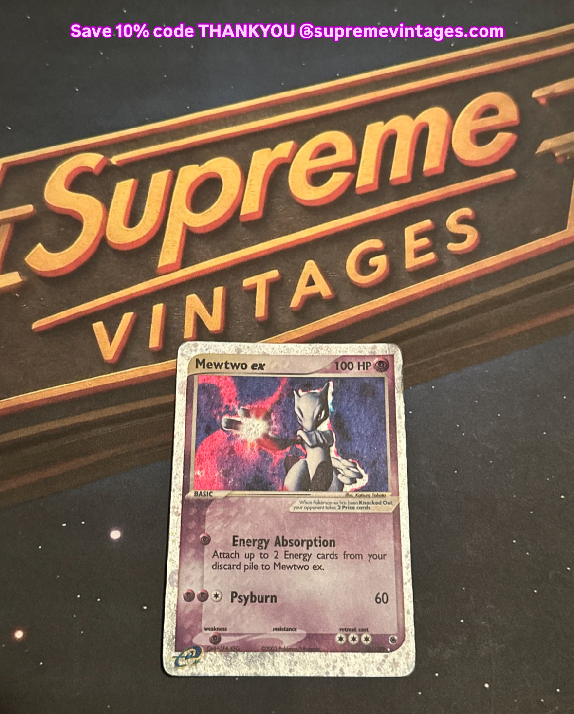 Mewtwo ex 101/109 Ruby and Sapphire Holo