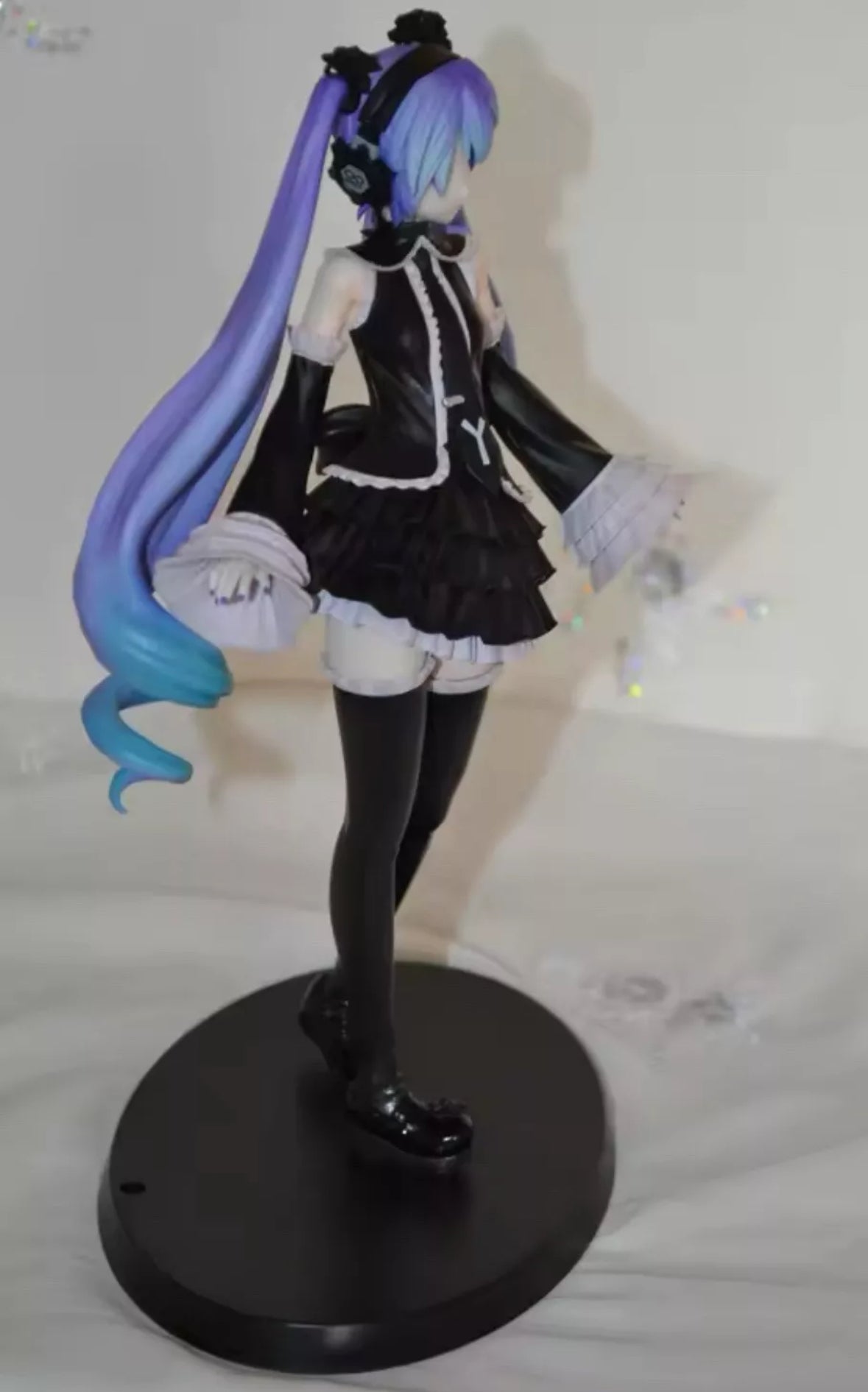 17CM Anime Hatsune Miku Project DIVA Arcade Future Tone Hatsune Miku Black Dress