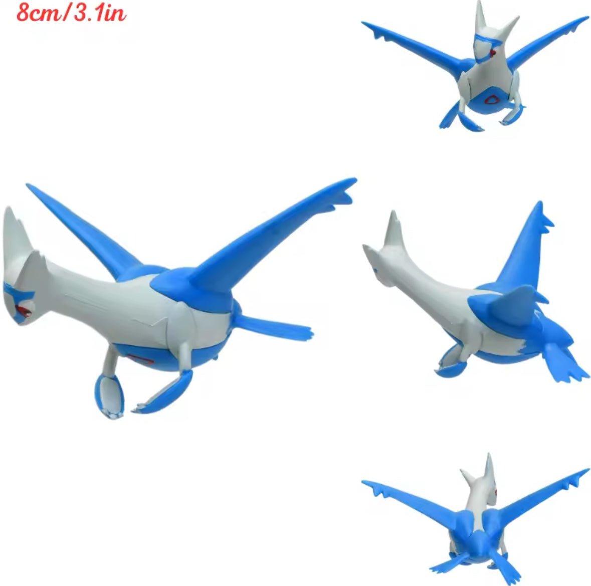 Pokemon Latias And Latios Takara Tomy 8cm 3 Inch Figures Brand New Rare