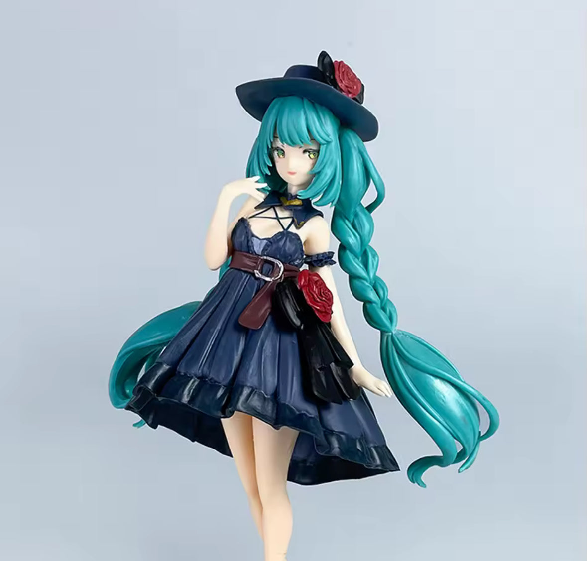 New Hatsune Miku Black Dress Beautiful Girls Anime Miku Rare Perfect Kid Gift 🎁