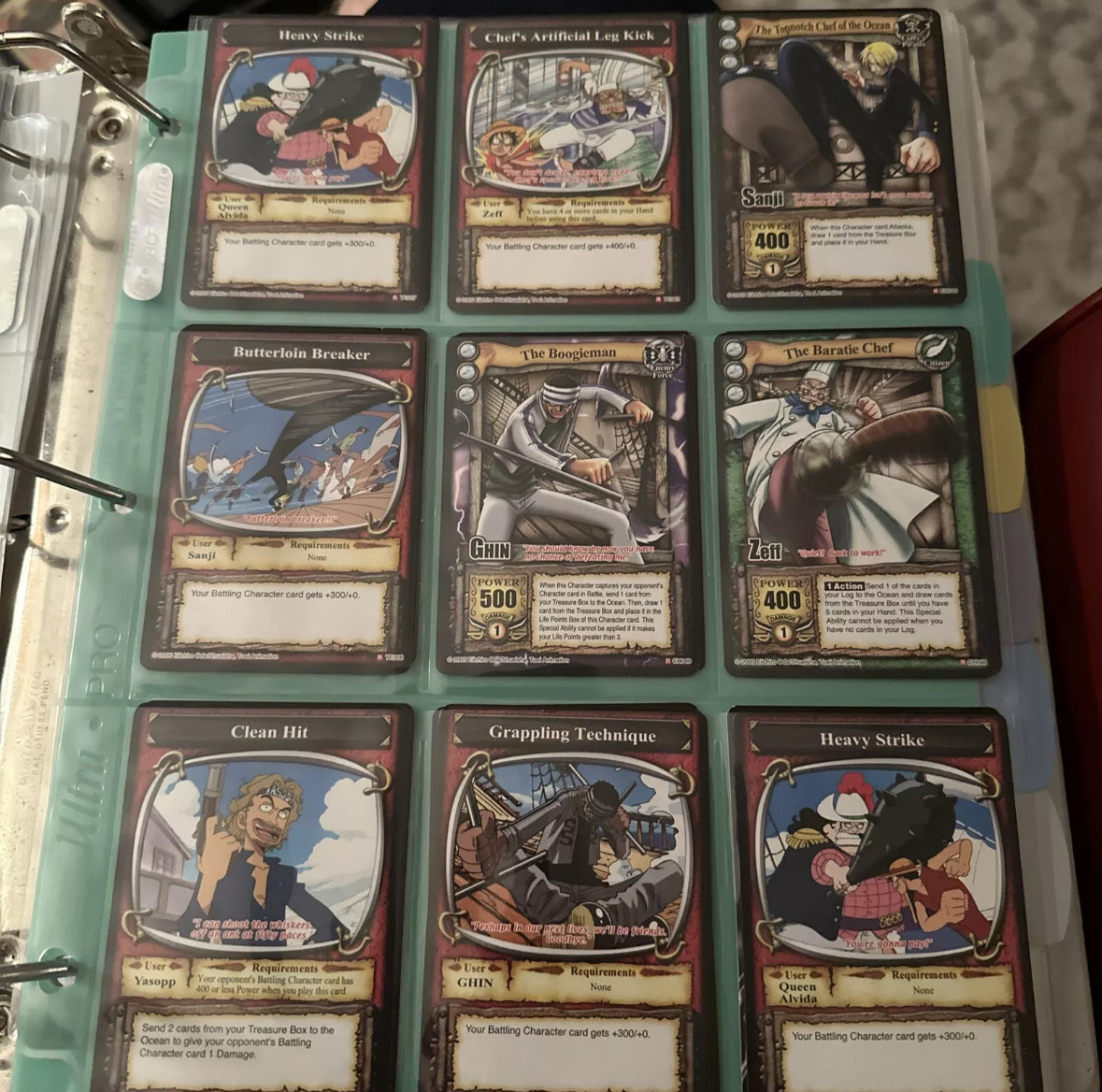 Vintage One Piece - Large Card Lot Lots Of Rares! 2005 54 Cards Total Mostly LP