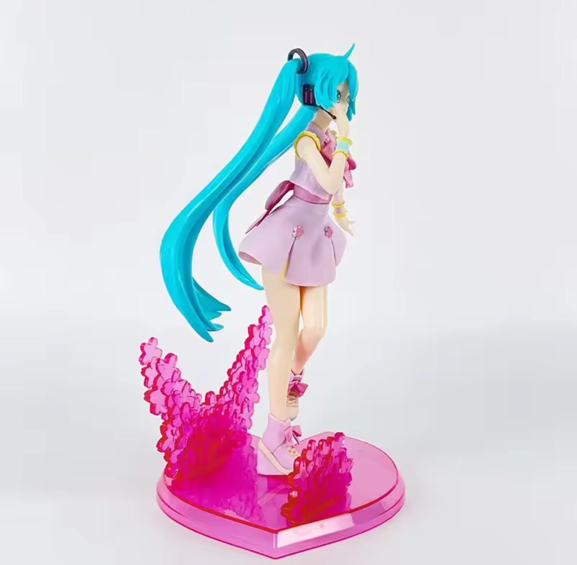 21CM Sakura Hatsune Miku Anime Figure Vocaloid Character Model PVC Statue NIB