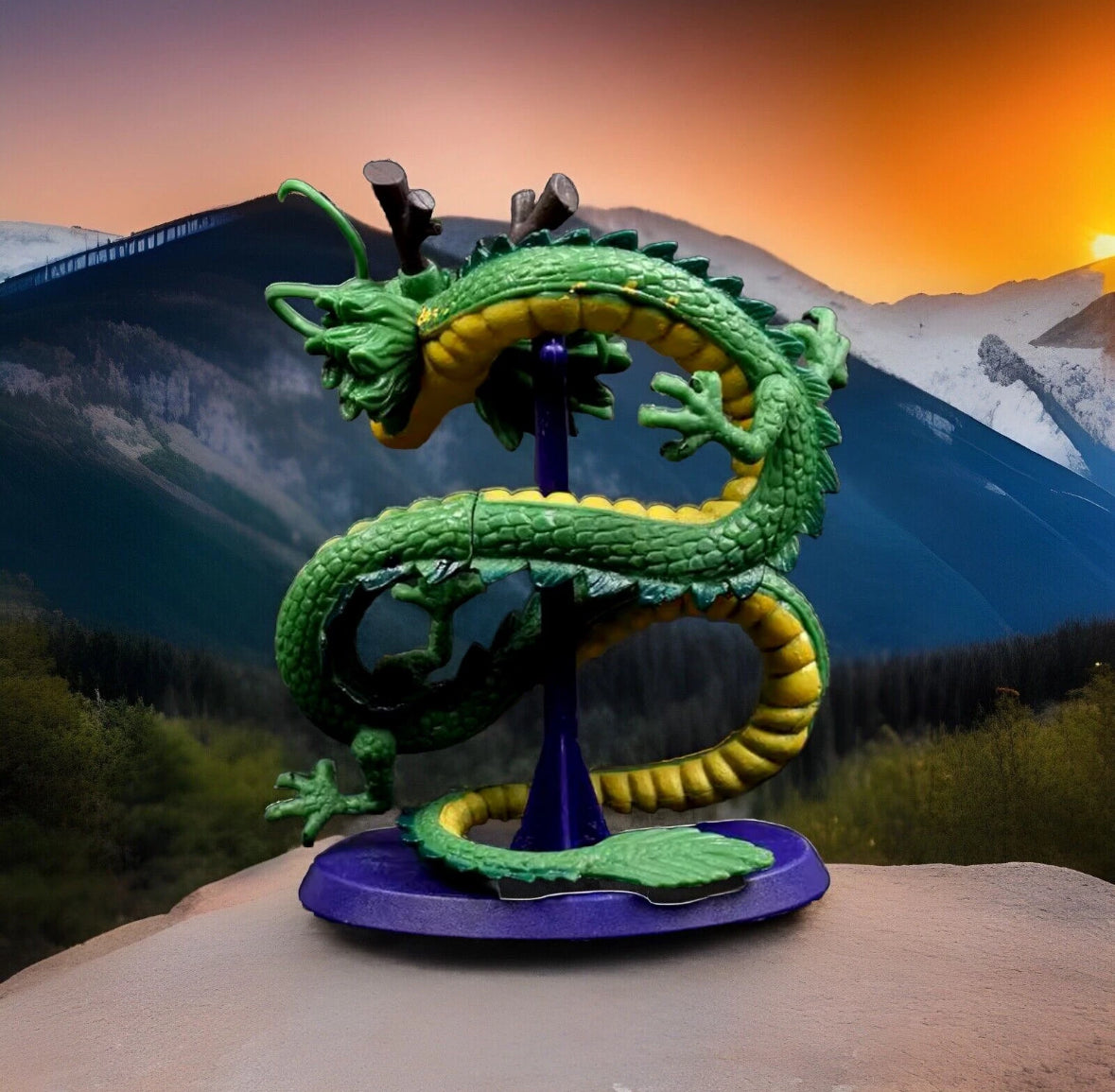 Dragon Ball Z Shenron and 10cm AnimeFigure Dbz Figurine Pvc Statue Rare New
