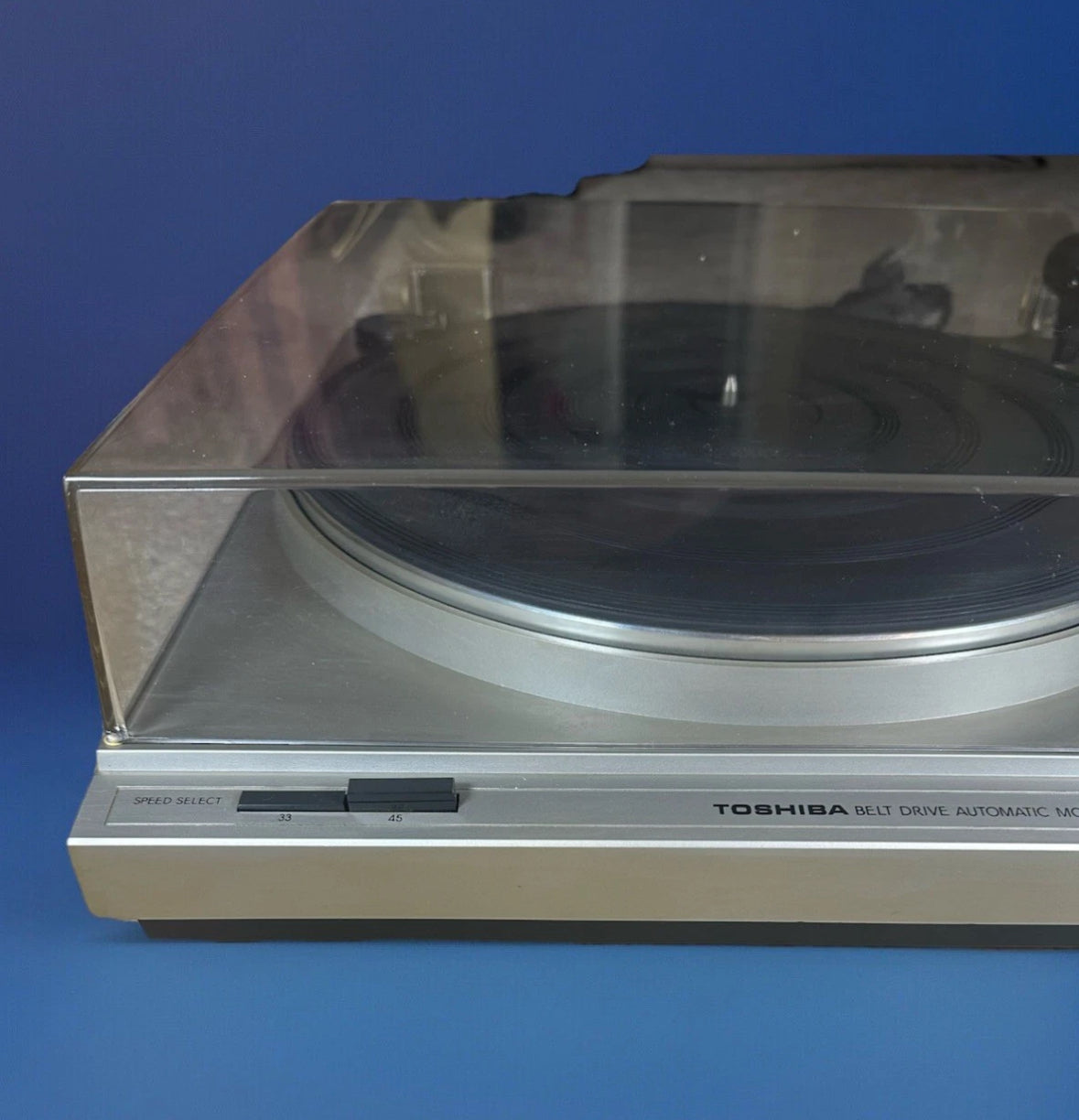 Toshiba SR-B20 Turntable Record Player Vintage Vinyl NEAR MINT NO TARIFFS