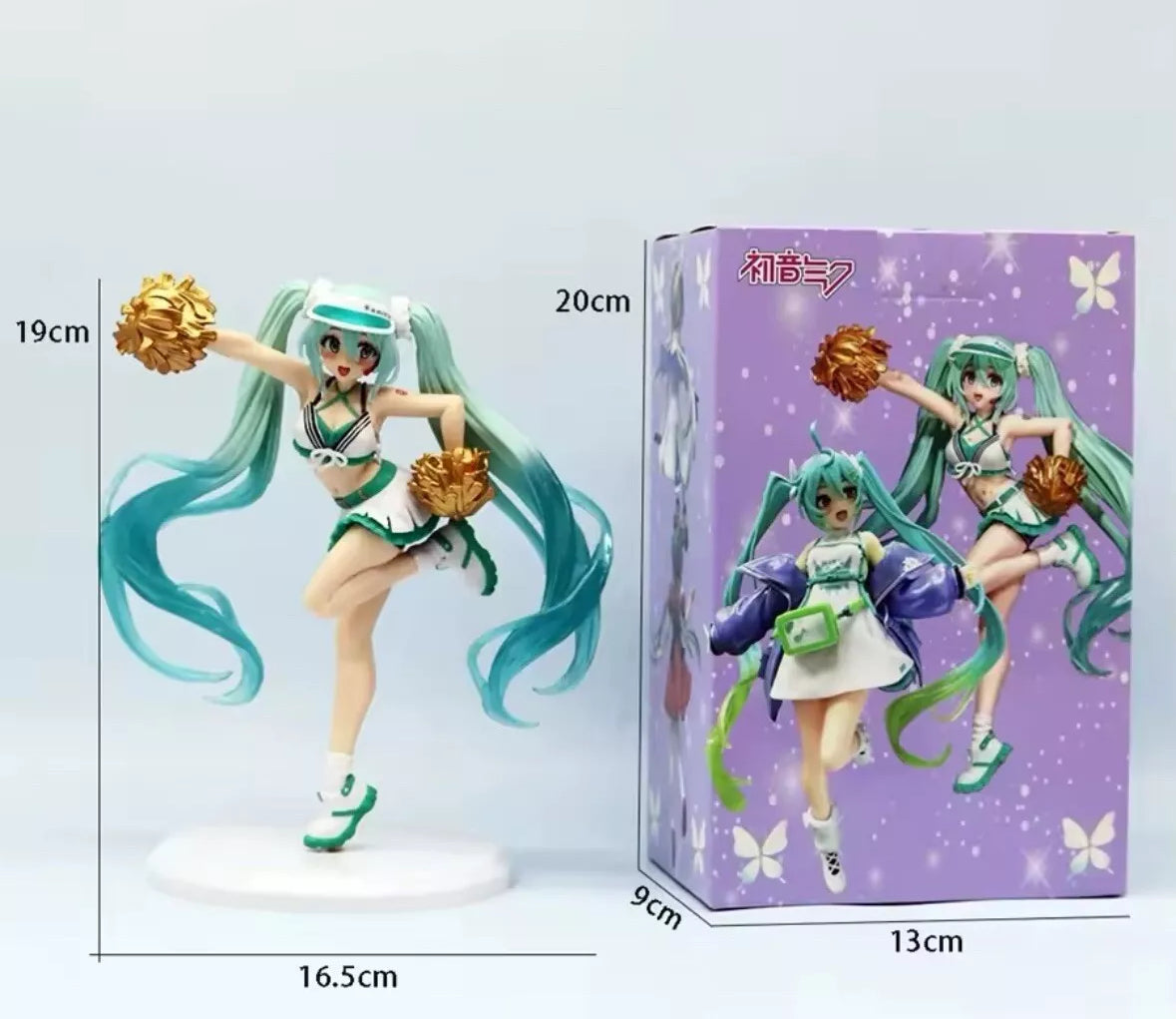 Hatsune Miku Action Figure Miku Kawaii Collection Model Pink 18cm NIB