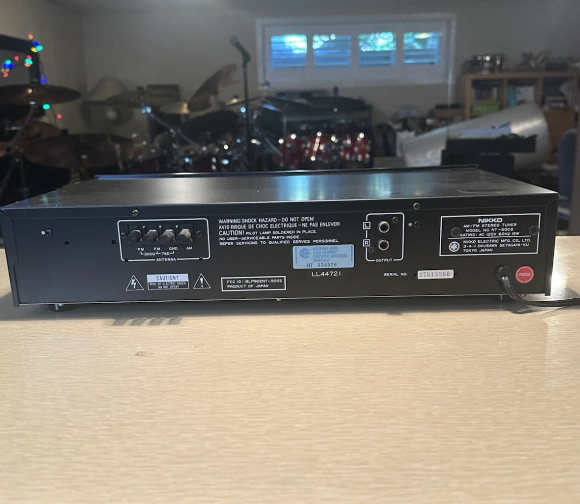 Vintage Nikko Audio AM / FM stereo tuner NT-500 II Very Rare *Serviced* Cleaned