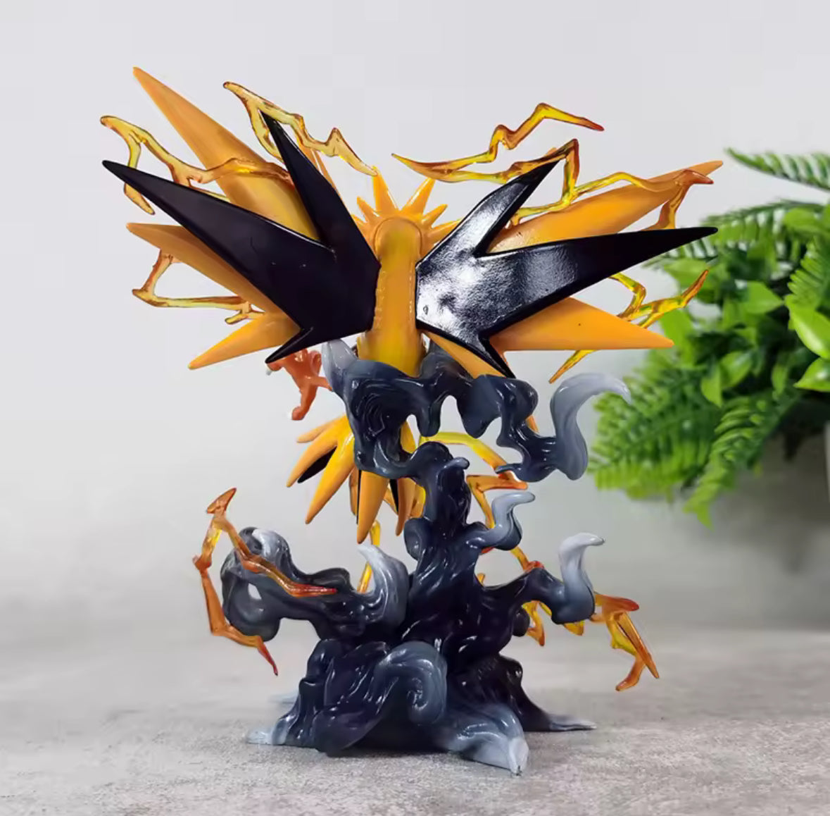 Pokemon Zapdos Action Figure Nintendo Jazwares Deluxe Legendary Bird 6” Toy NEW