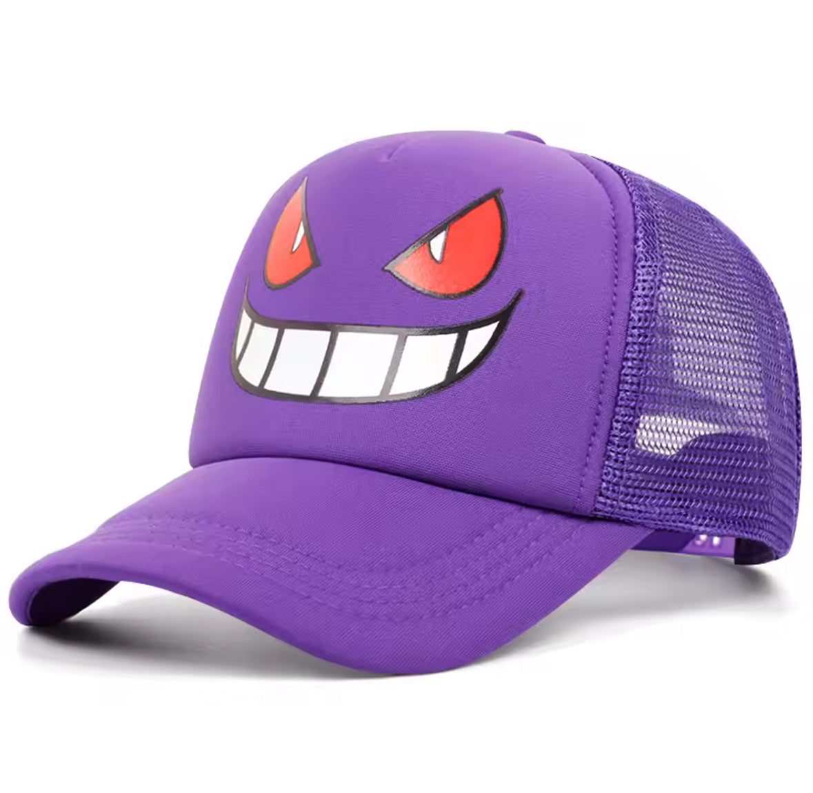 New POKEMON GENGAR SnapBack Baseball Cap Hat One Size Fits Most