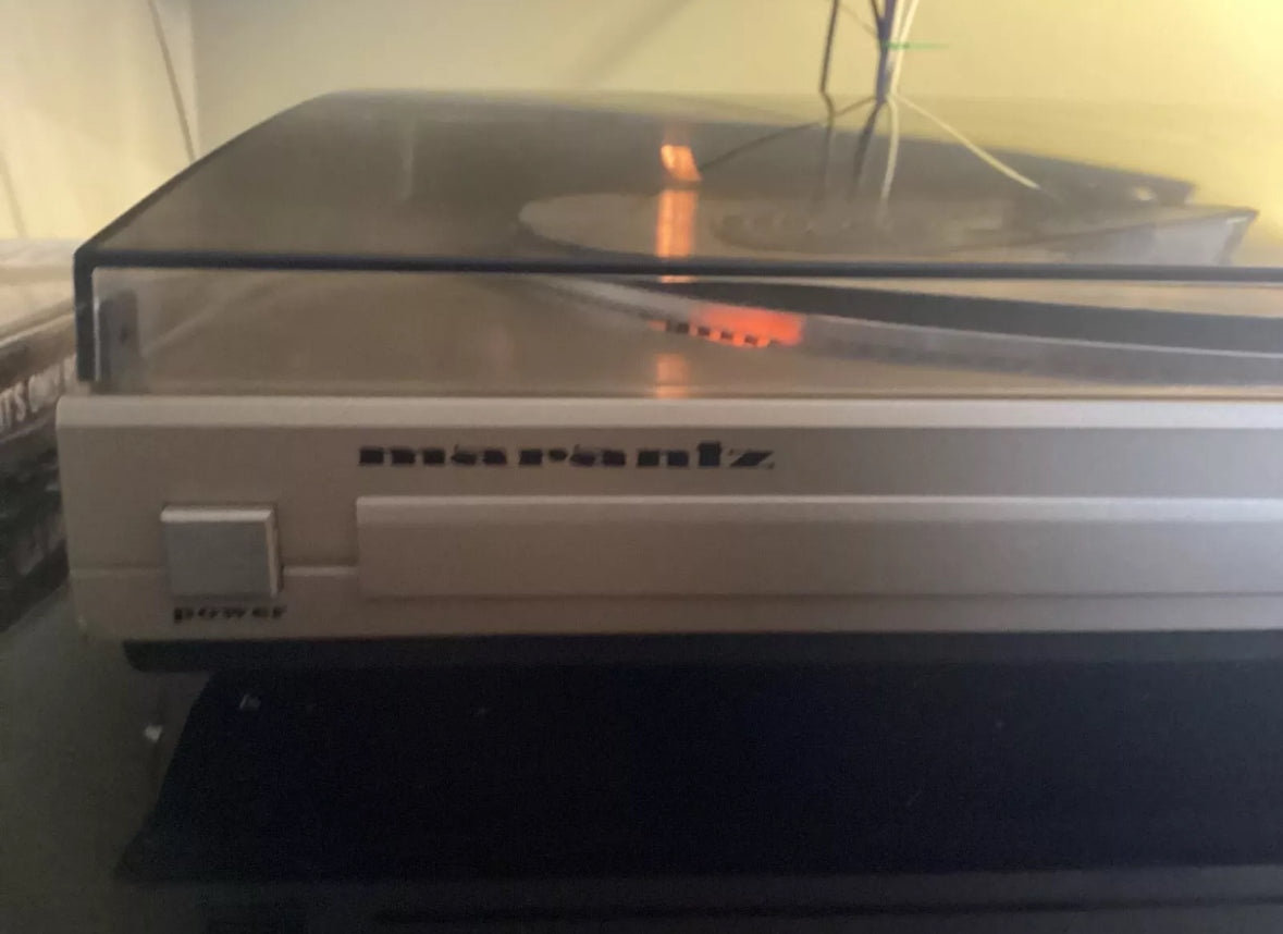 Vintage Marantz TT530 Linear Tracking Direct Drive Turntable W Manual Works Gem