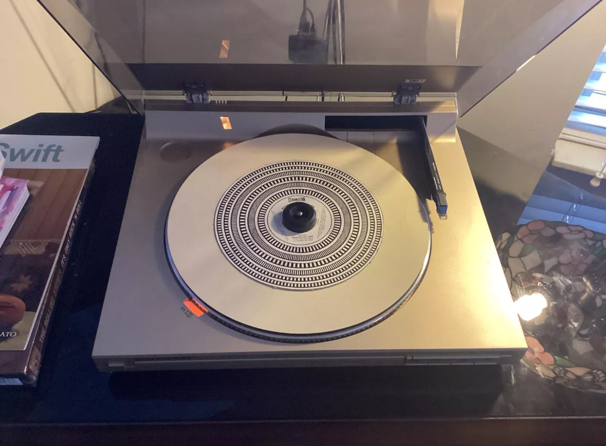 Vintage Marantz TT530 Linear Tracking Direct Drive Turntable W Manual Works Gem