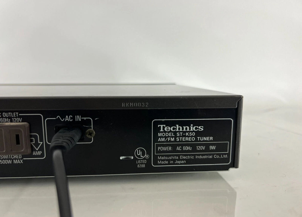 Vintage Technics SU-G50 Stereo Integrated Amplifier W/ ST-K50 Tuner Tested 🔥