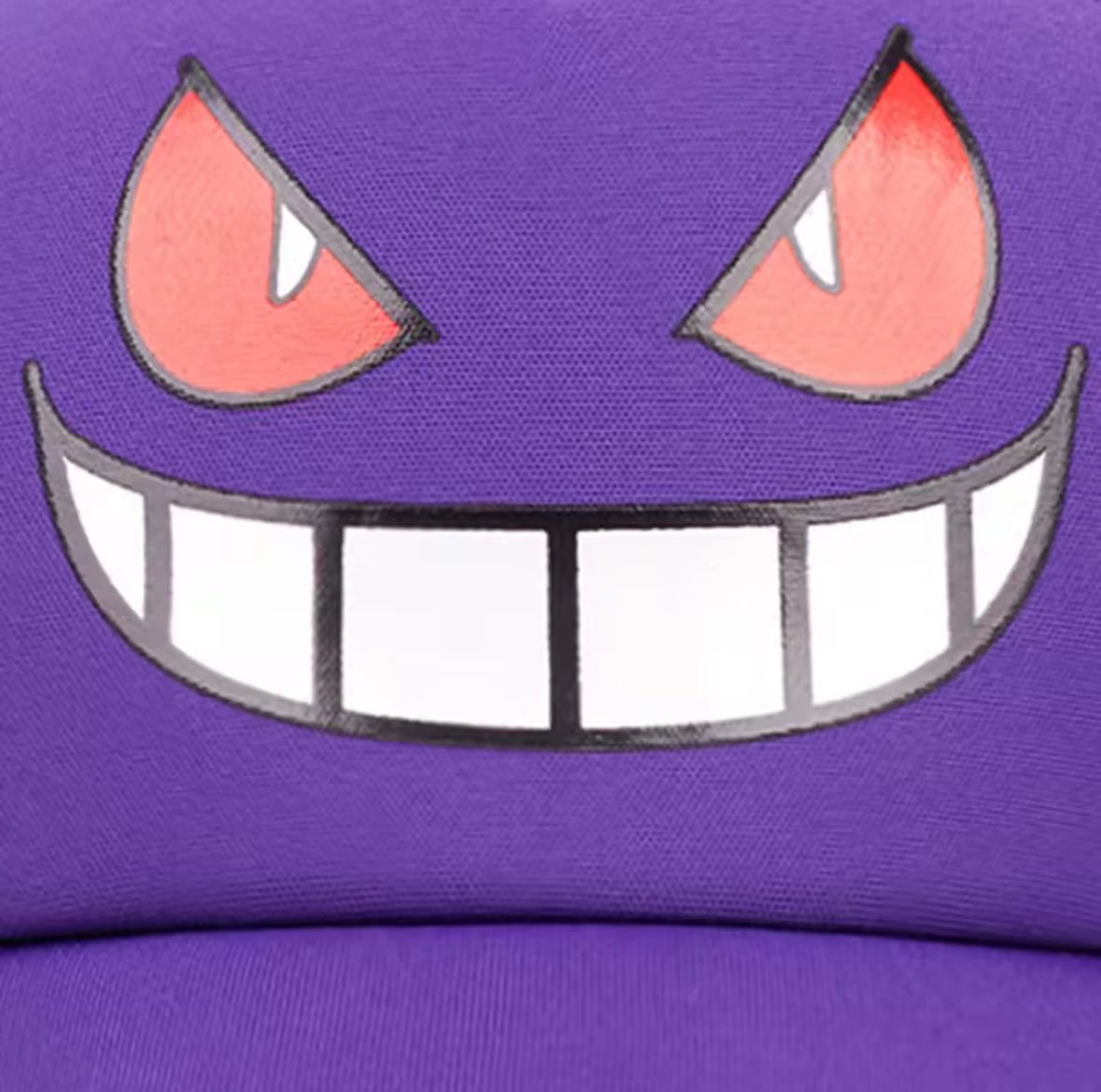 New POKEMON GENGAR SnapBack Baseball Cap Hat One Size Fits Most