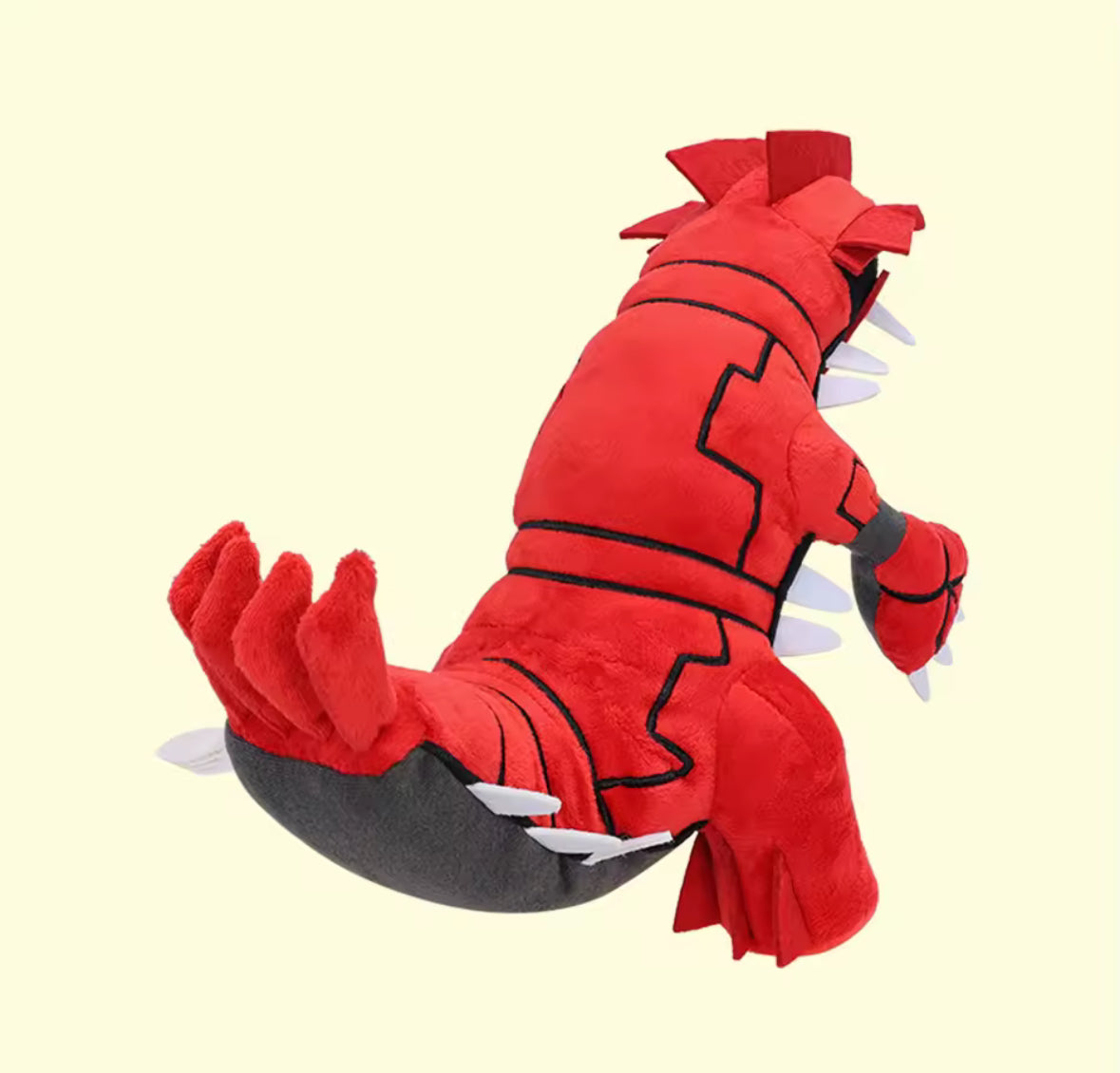 27cm Pokemon Red Groudon Team Rockets Magma Ex 15/32 Plush Toy Brand New Gift