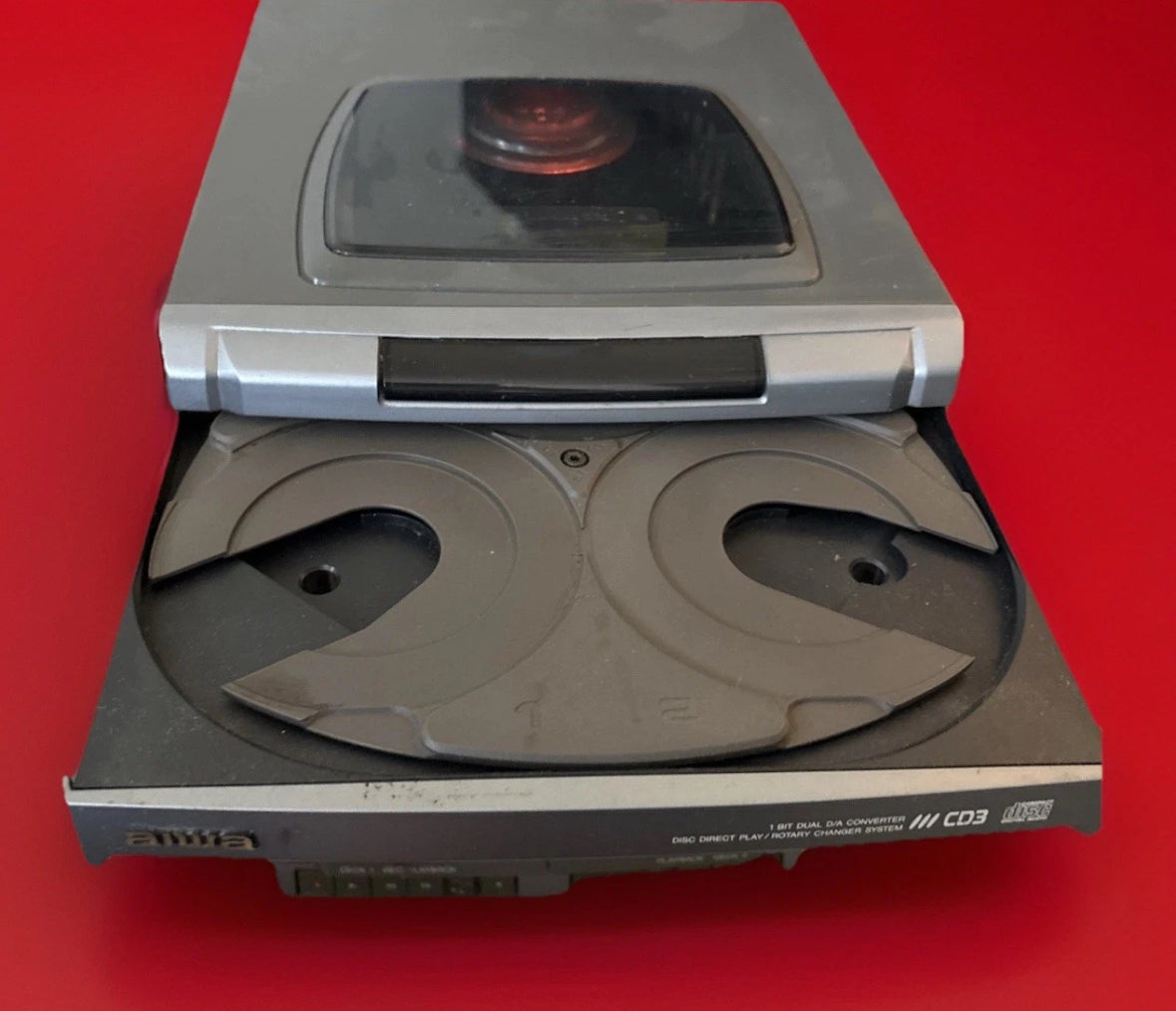 AIWA Stereo System CX-NA202 CD Cassette Player All Functions Working Well! 🔥