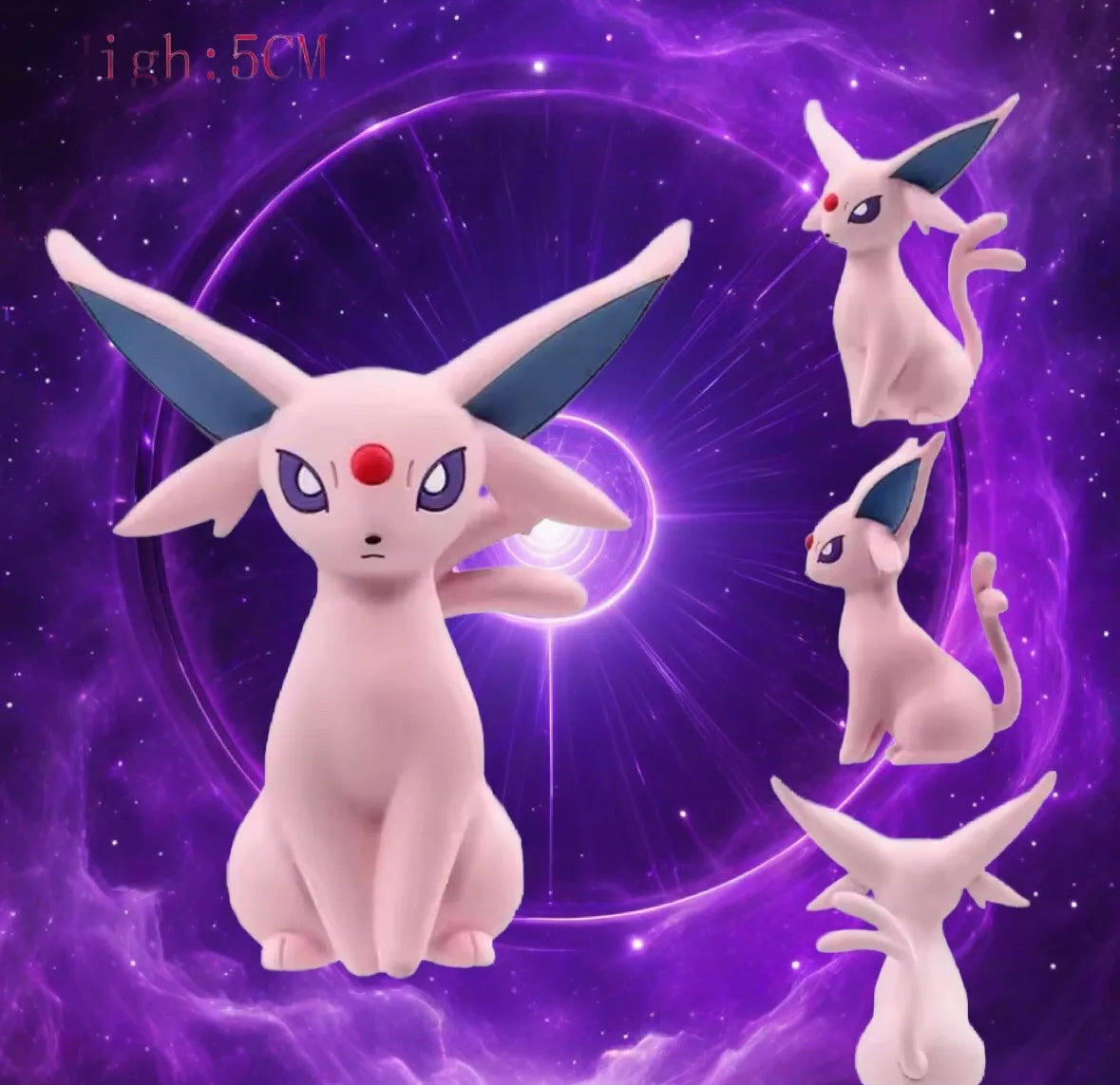 Original Takara Tomy Pokemon Umbreon Eeveelution Sylveon Vaporeon Sylveon Figure