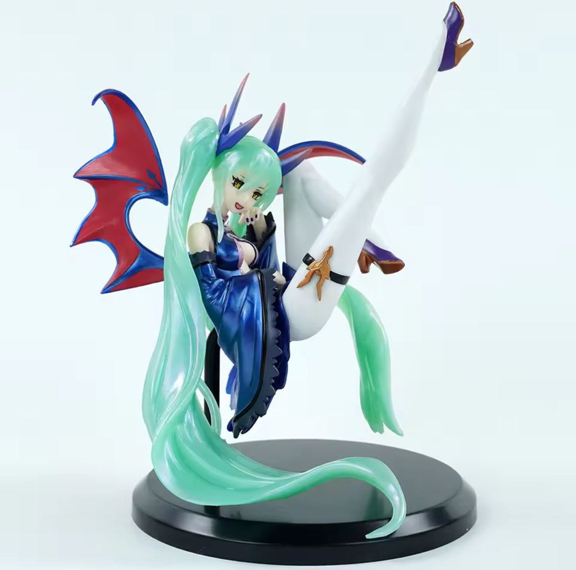 17cm Hatsune Miku Anime Figure Dark Beautiful Brand New Figurine Christmas Gift