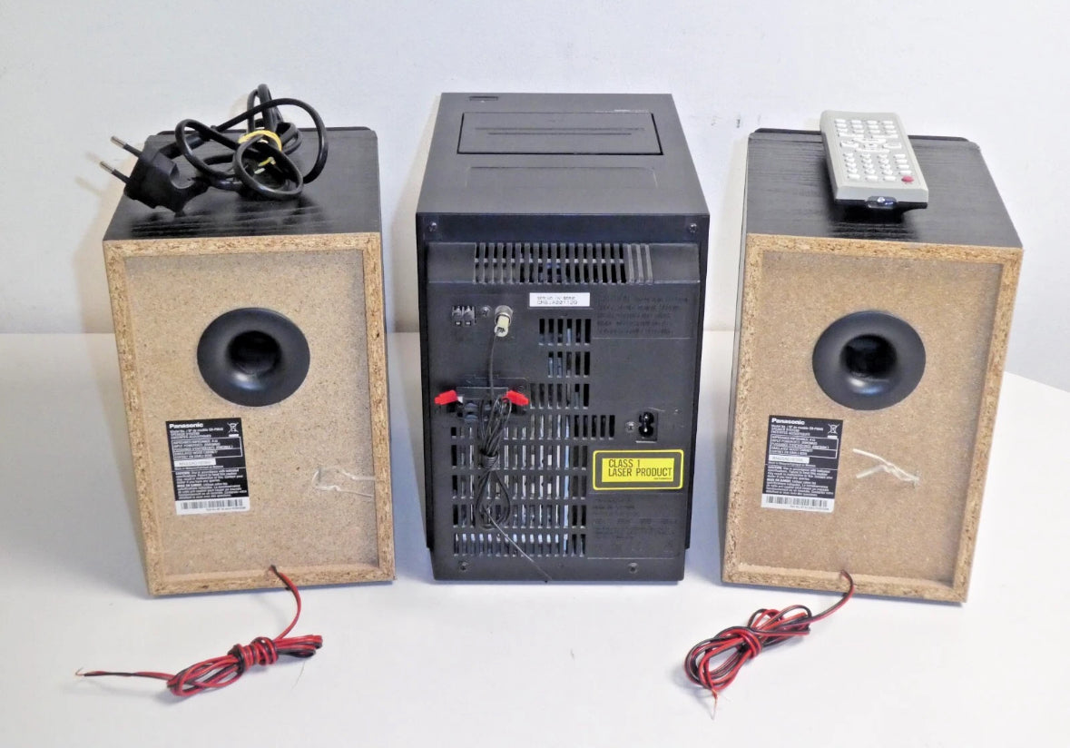 Panasonic SA-PM46 CD Stereo Cassette System CD Changer MP3 TESTED Working Well!