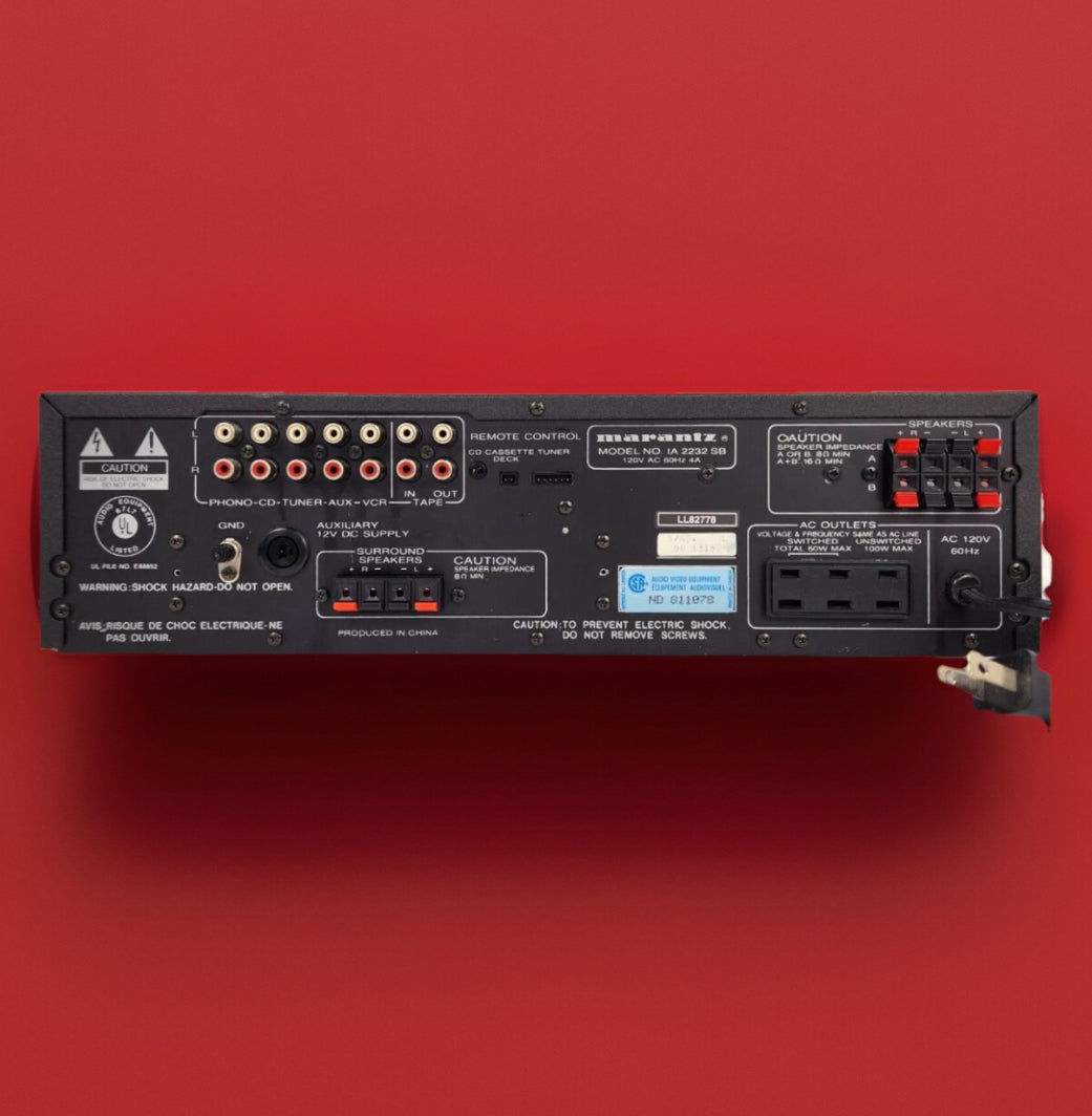 Marantz Legacy Series IA-2232 SB High Current Integrated Amplifier TESTED