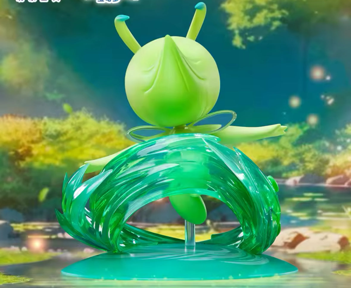 Pokemon Anime Celebi Original Funism Genuine Action Figure New In Box Rare