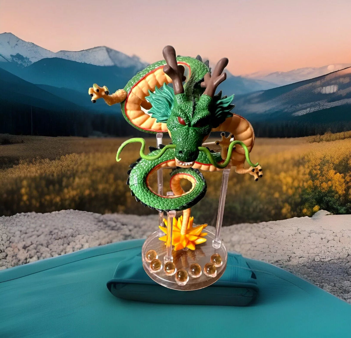 Dragon Ball Z Shenron and 18cm AnimeFigure Dbz Figurine Pvc Statue Wicked Cool!