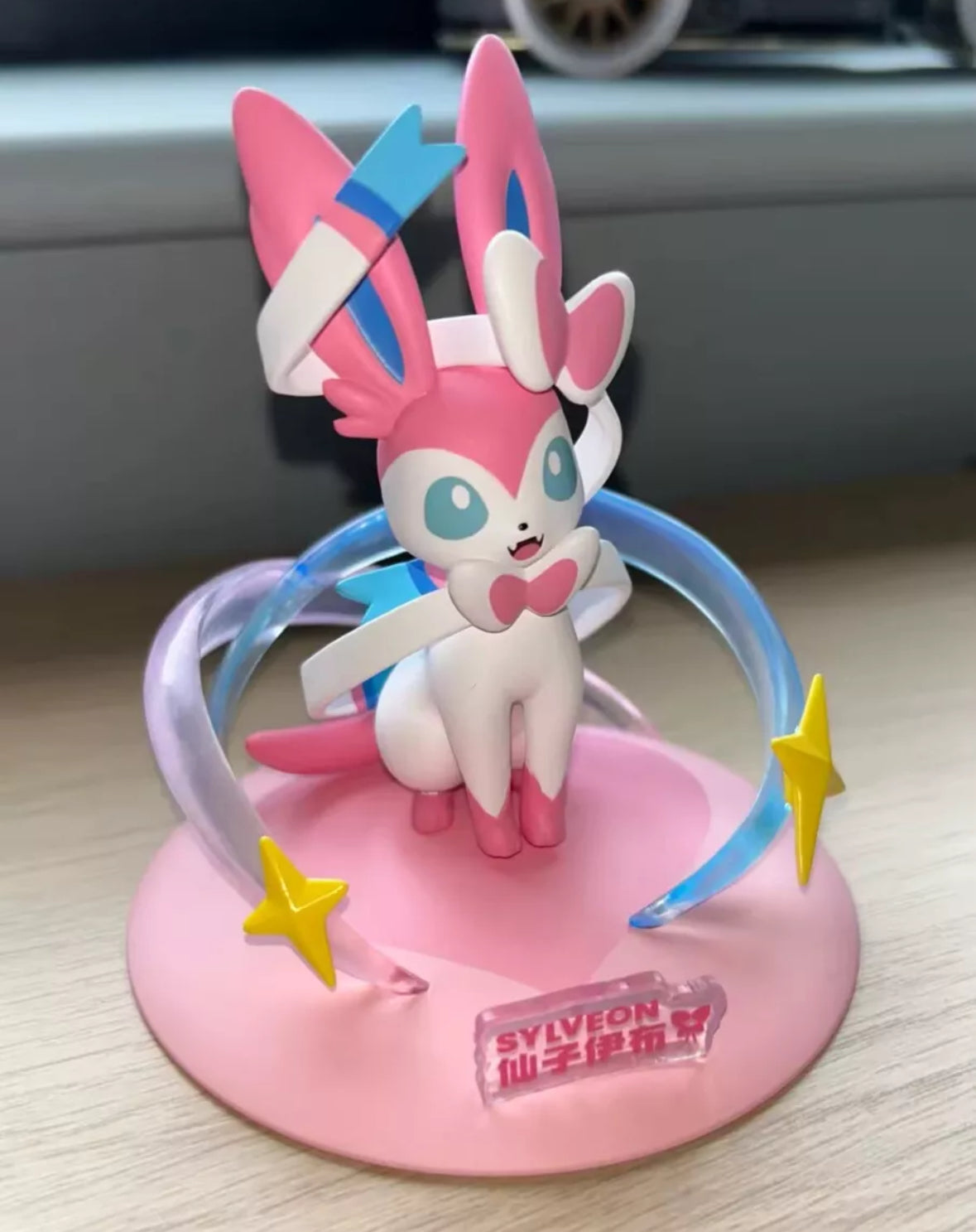 Funism Pokémon Eevee Evolution Series New In Box Sylveon 14cm Tall 12cm Wide