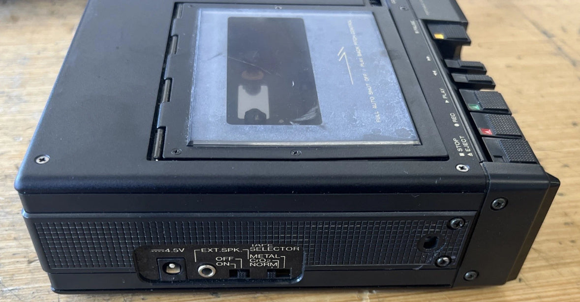 Marantz PMD201 Portable Cassette Recorder Extremely Rare Tested Works Well