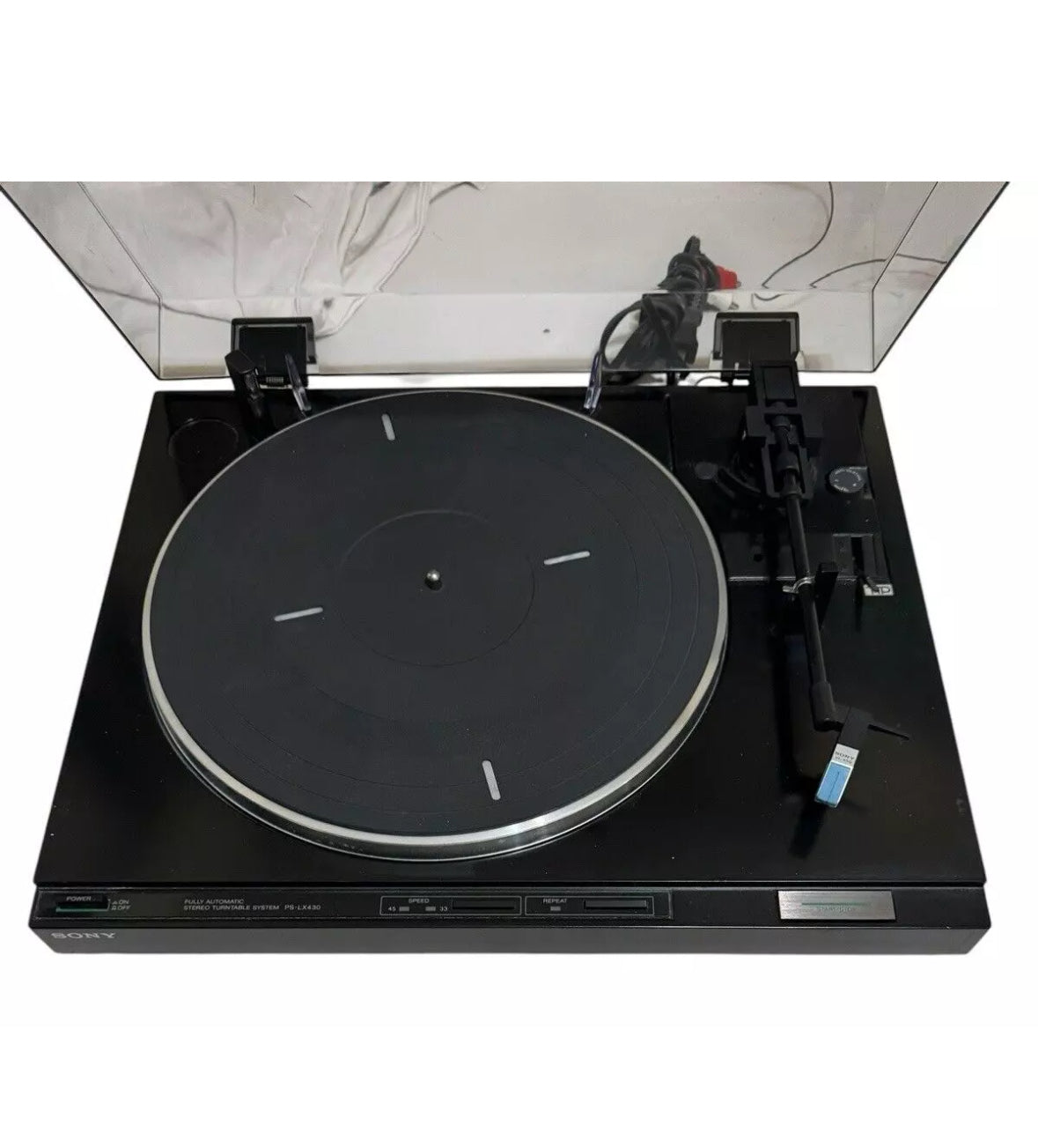 Sony PS-LX430 Fully Automatic Turntable TESTED