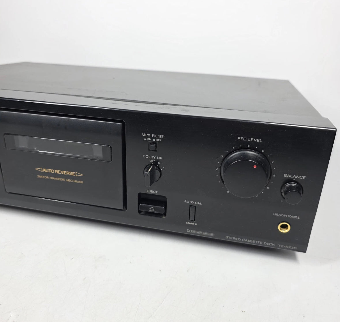 Vintage Sony HX Pro Cassette Tape Deck TC-RX355 Fully Tested With Good Belts🔥