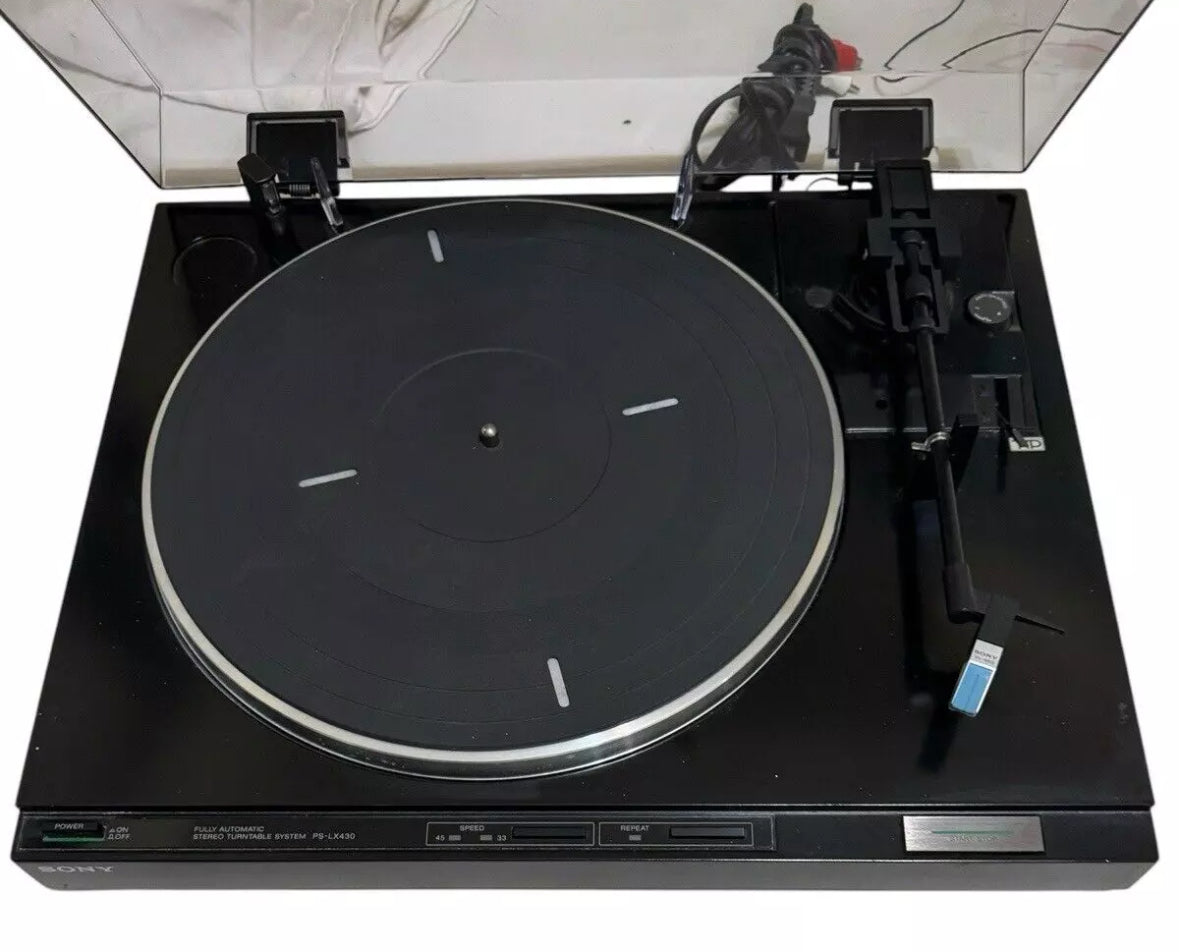 Sony PS-LX430 Fully Automatic Turntable TESTED