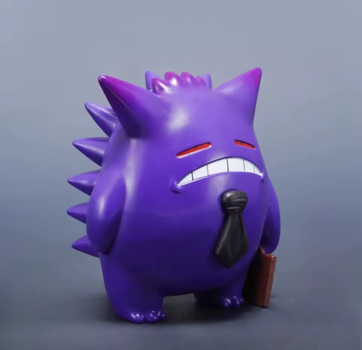 Anime Pokemon Figure Gengar Cosplay Laborer Action Figures Pvc 12cm NEW Funny