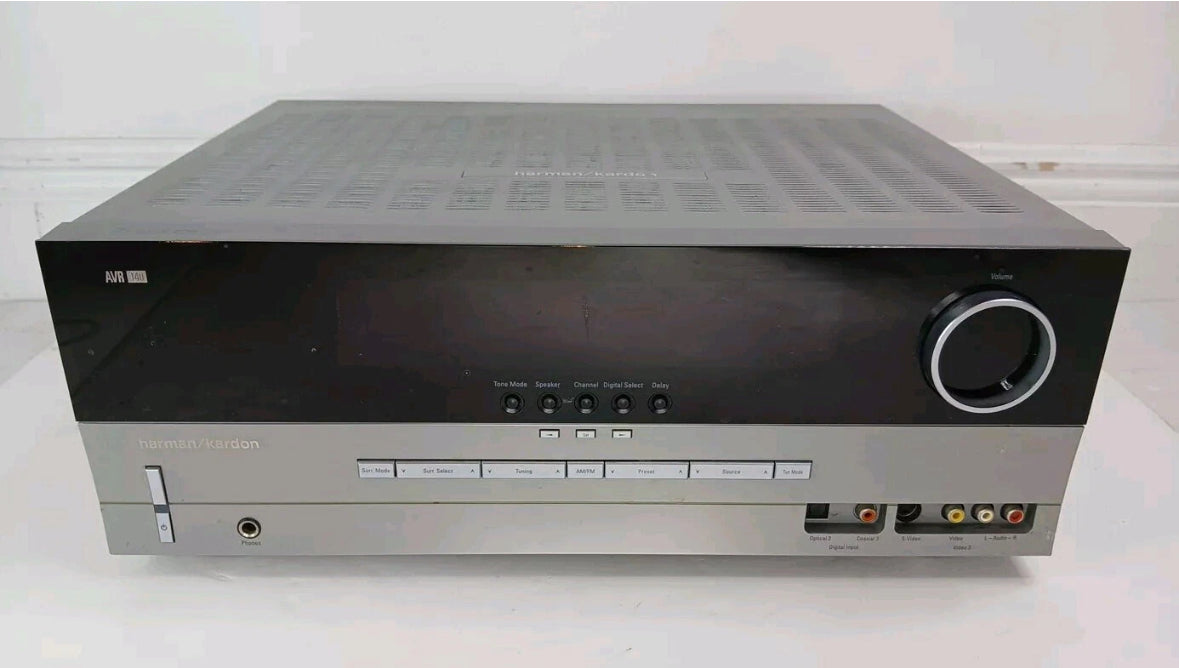 Great! harman kardon AVR 140 6.1 Channel Home Theater Reciever Works Splendid🔥