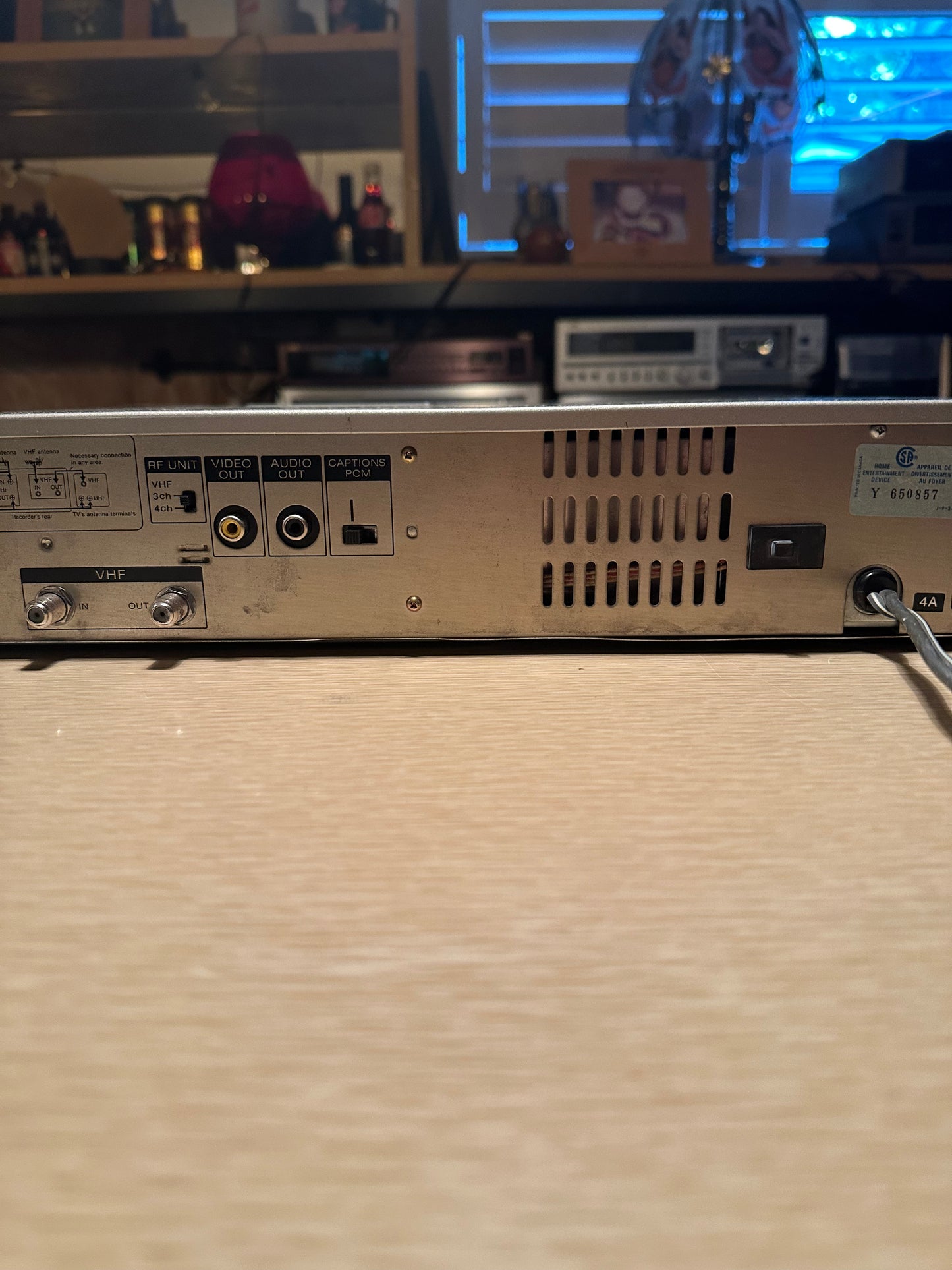 Sony SL-HF400 Hi-Fi Stereo Super BetaMax VCR Vintage Tested With Tapes Working🔥