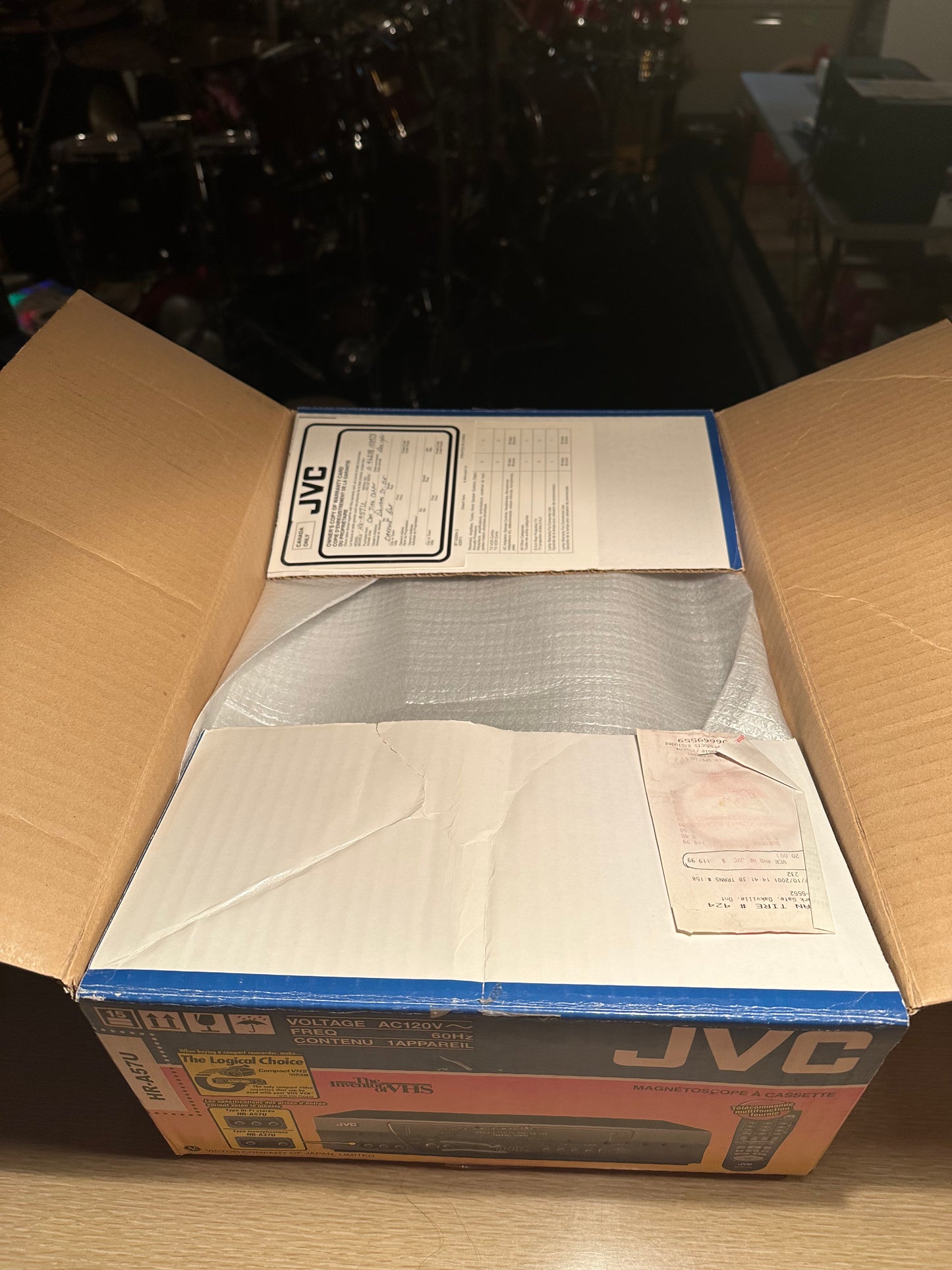 *New Open Box* JVC Plug & Play VHS Player HR-A57U Retails $449 Very Rare🔥