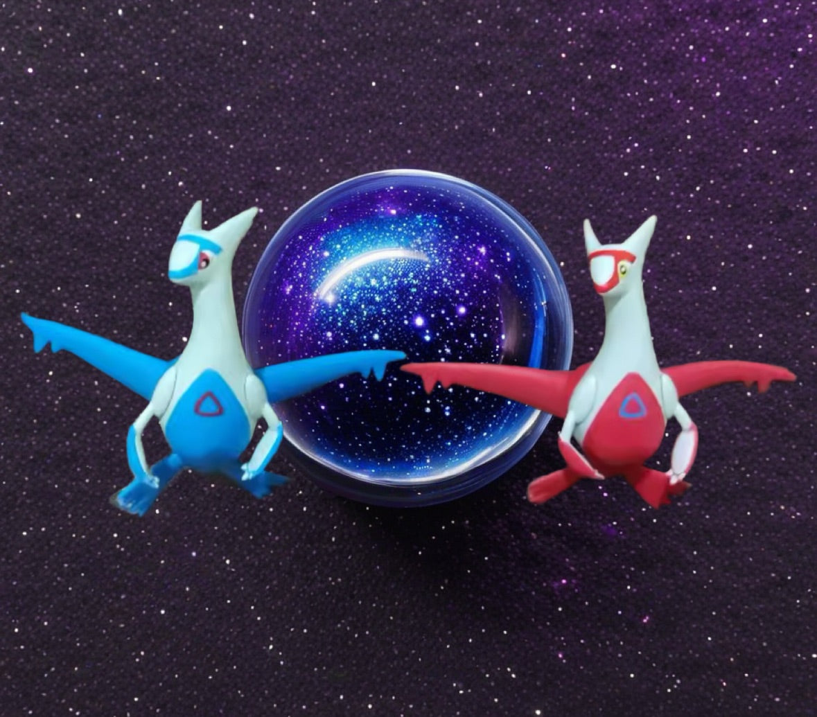 Pokemon Latias And Latios Takara Tomy 8cm 3 Inch Figures Brand New Rare