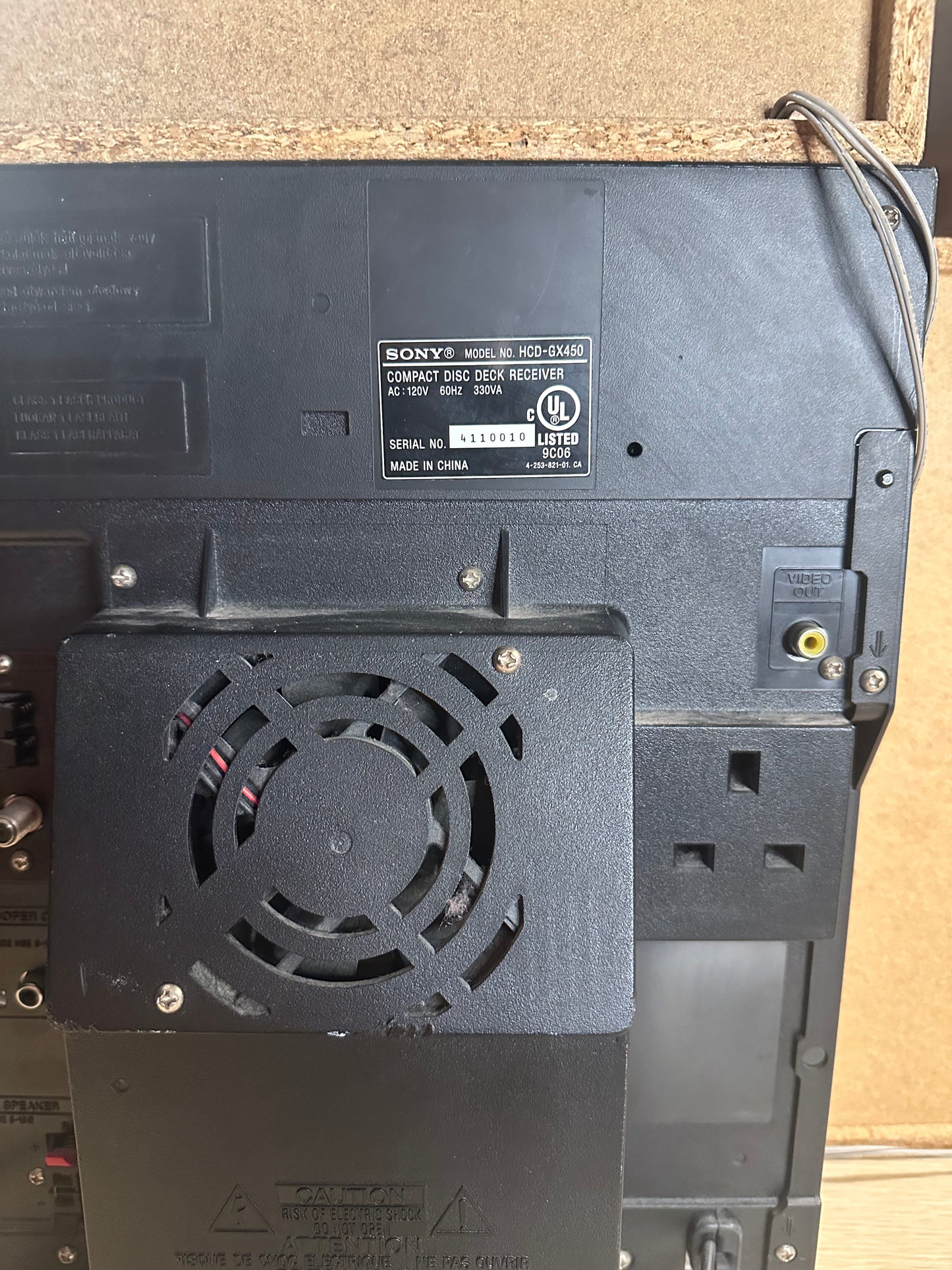 Sony MHC-GX450 Stereo System 🎶 3-CD, Dual Tape, Mini Hi-Fi Component