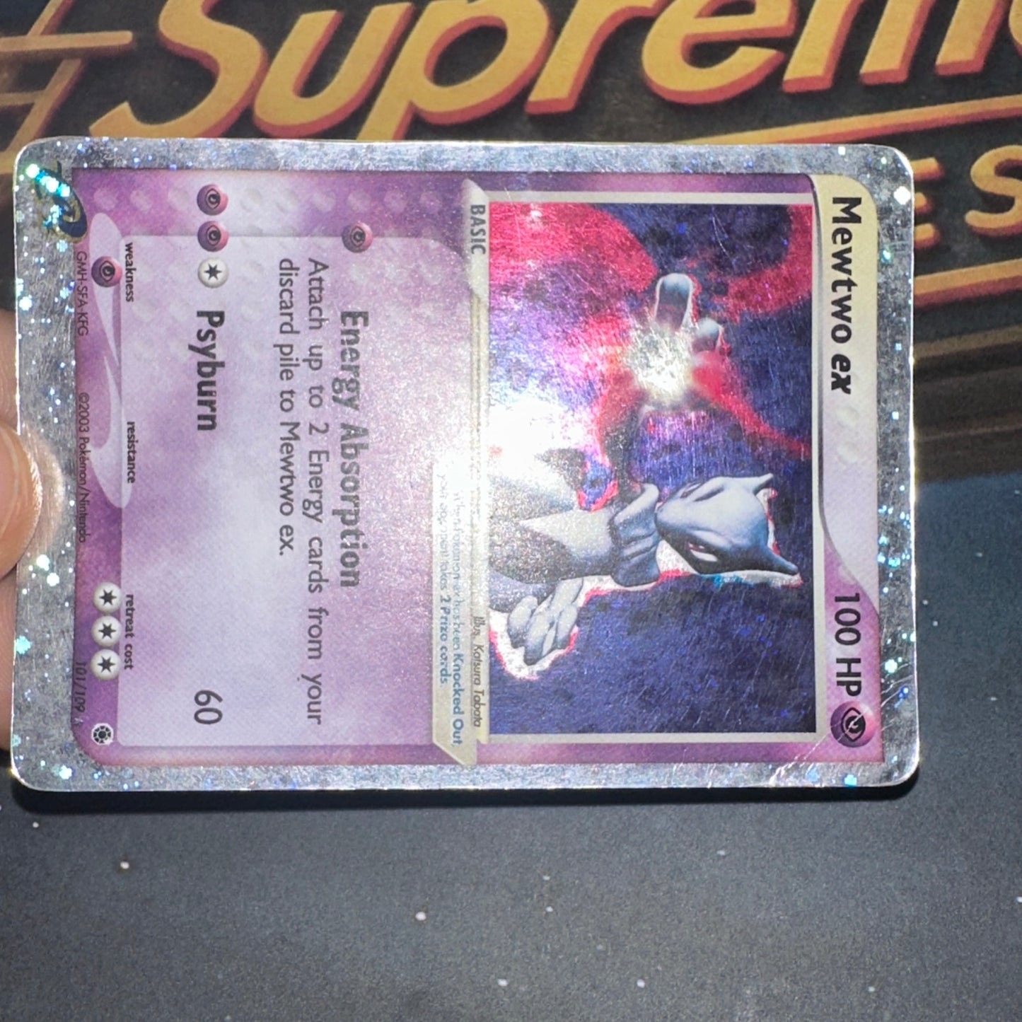 Mewtwo ex 101/109 Ruby and Sapphire Holo