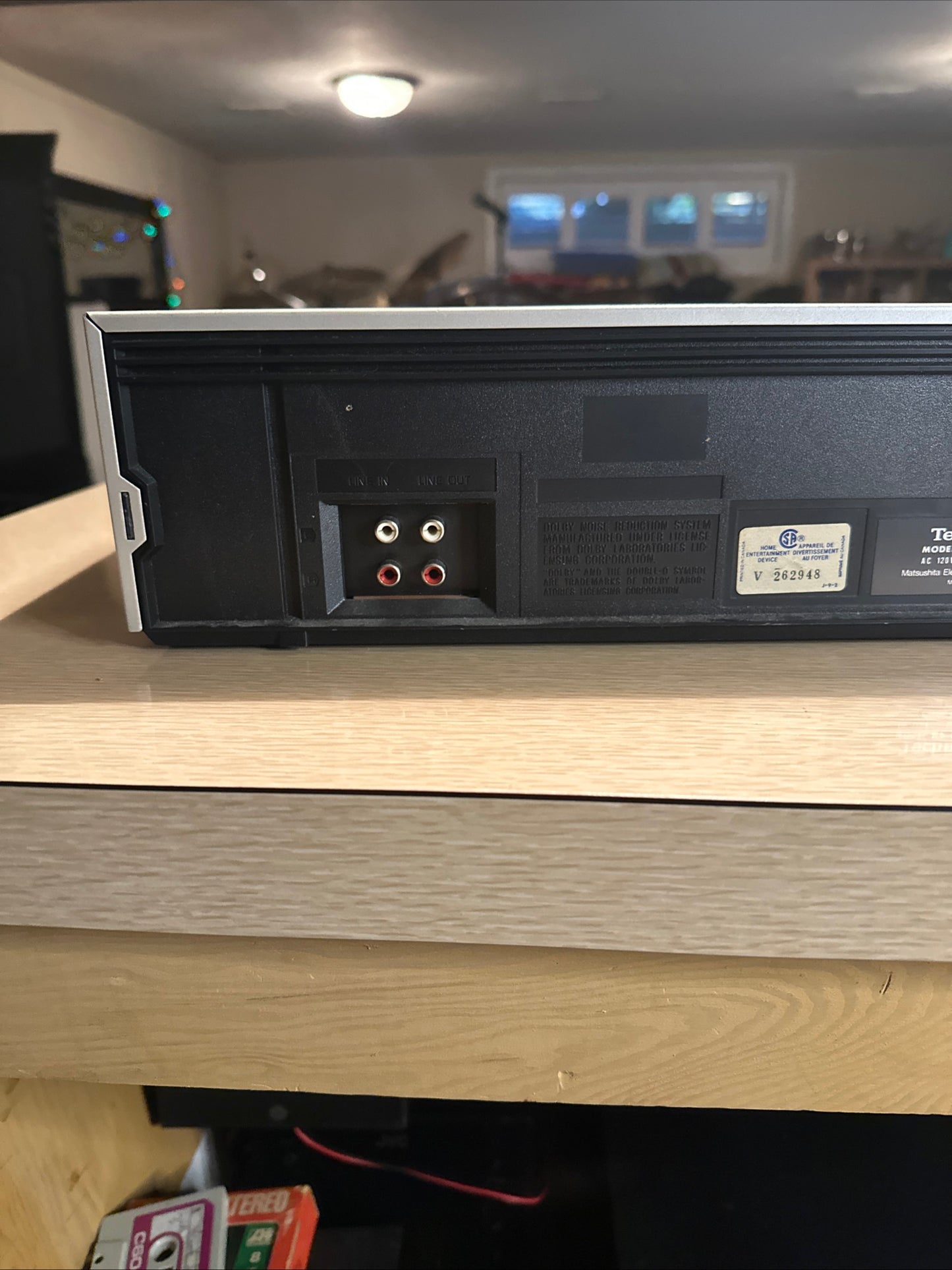 Technics RS-M224 Dolby B&C Cassette Deck - Fully Serviced - Works & Sounds Great