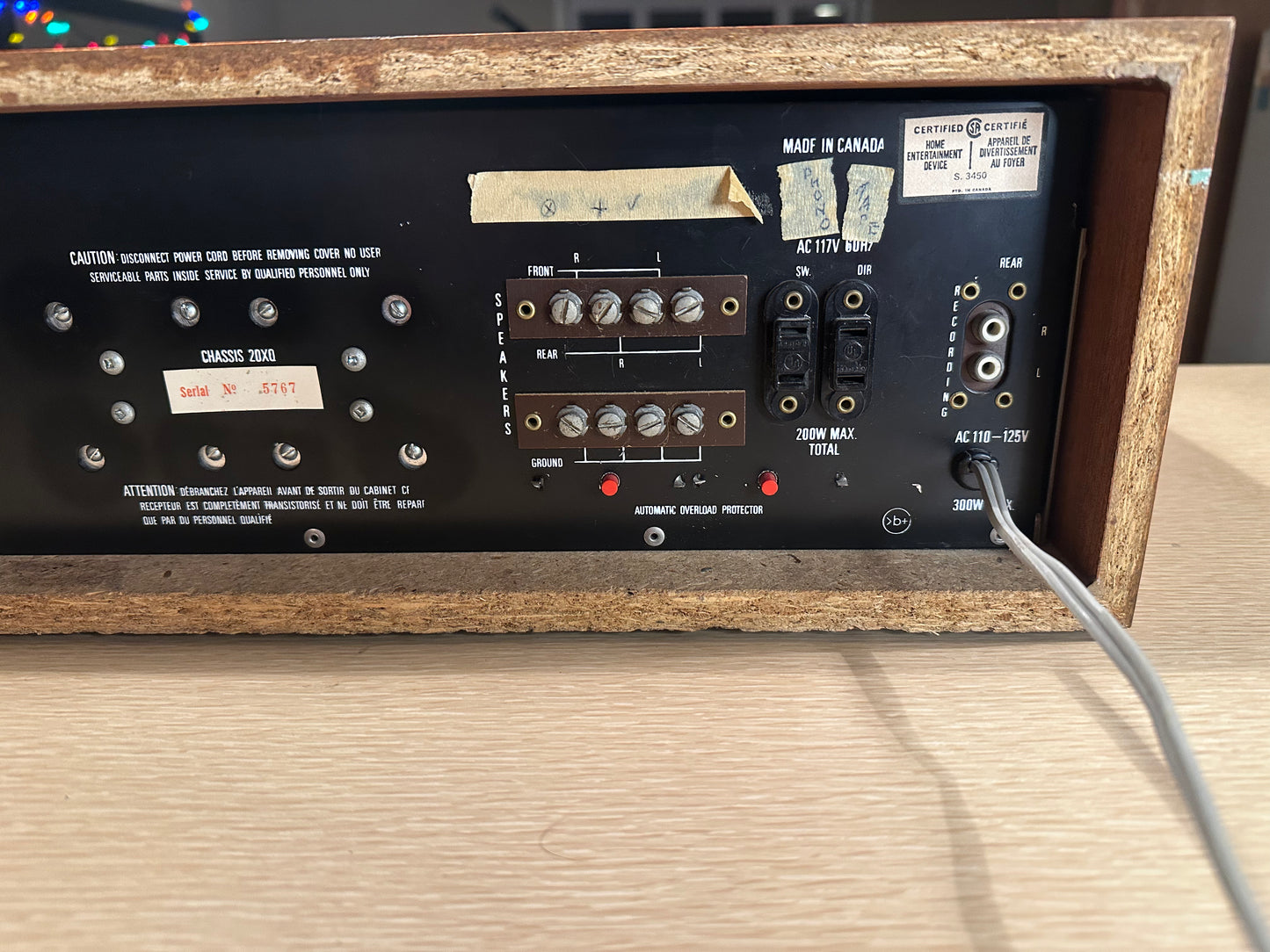 Hallmark QW160 Quadraphonic Receiver Fully Serviced Extremely Rare 🔥