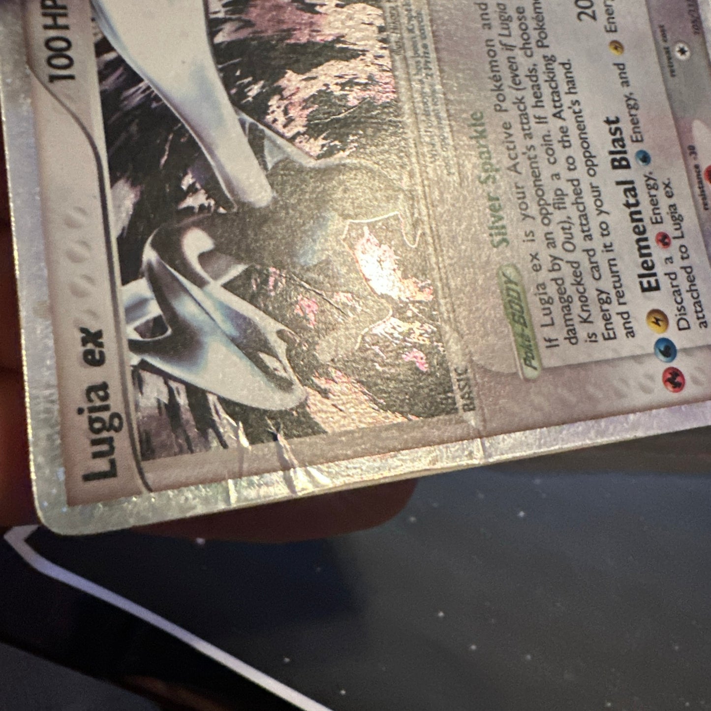 Pokemon Vintage EX Unseen Forces #105/115 Lugia ex MP