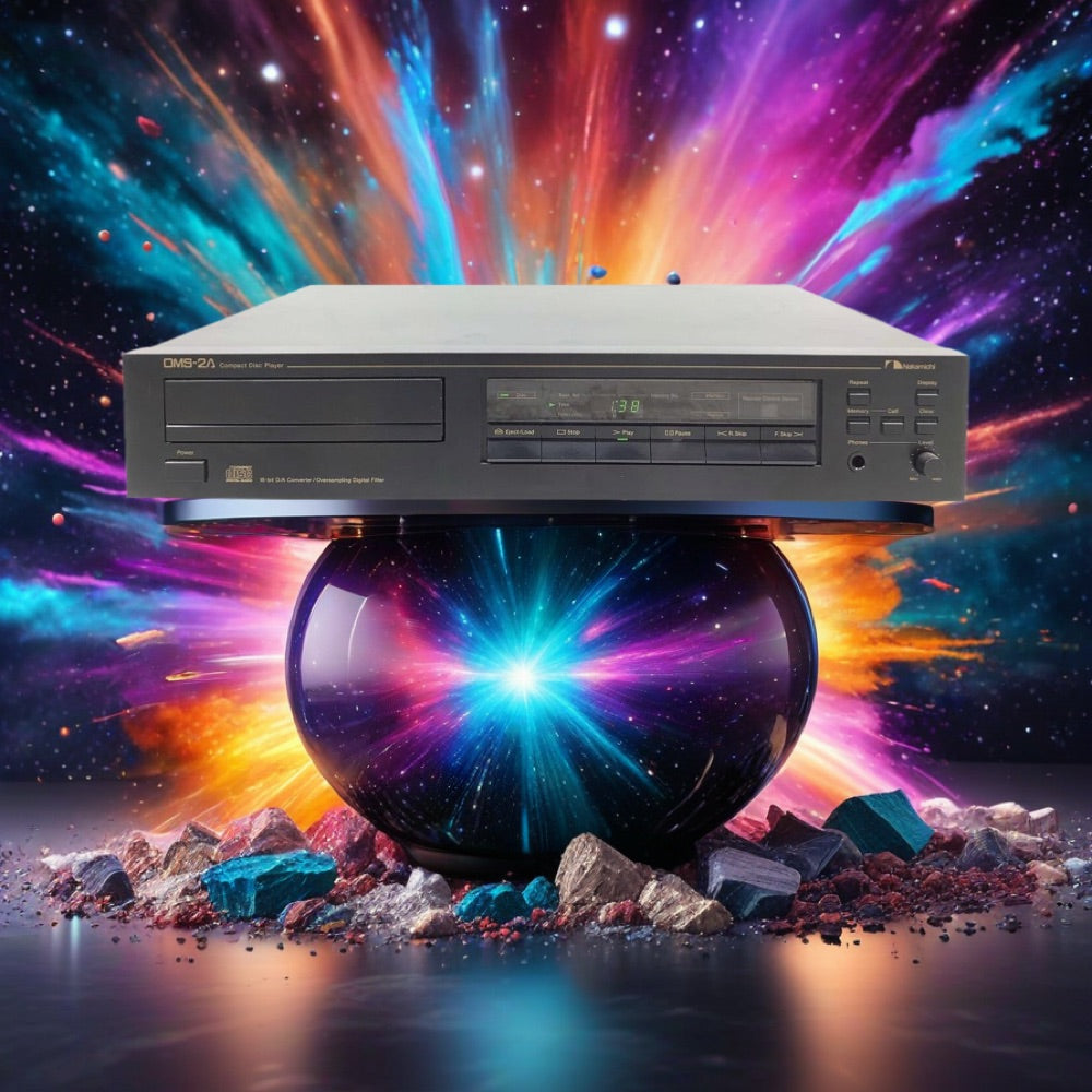 Nakamichi OMS-2A COMPACT DISC PLAYER | Tray Belt Replaced Plays Smooth *Read*
