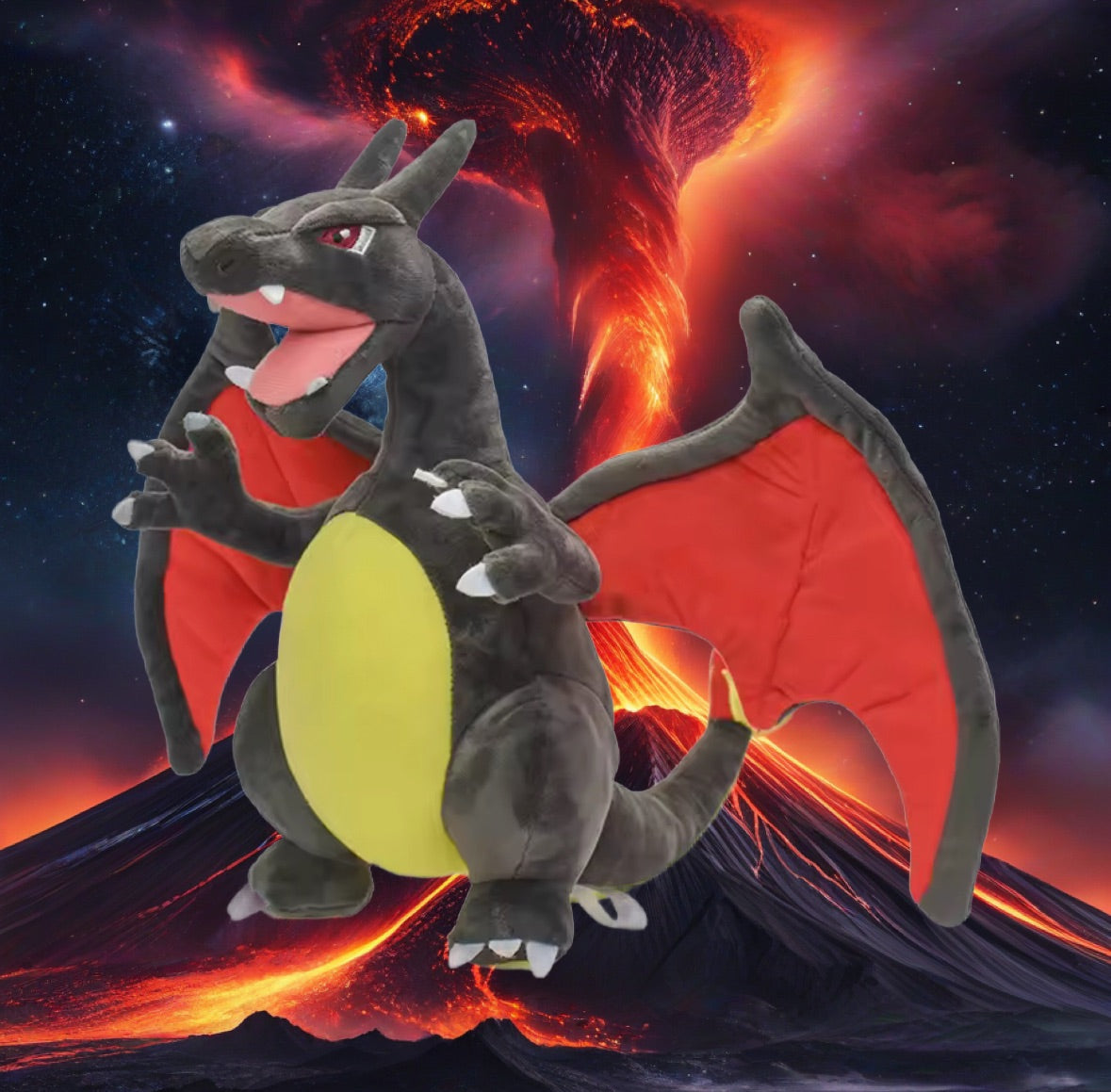 Pokemon Plush Charizard Shiny Charizard Doll Soft Stuffed Toys for kid Birthday