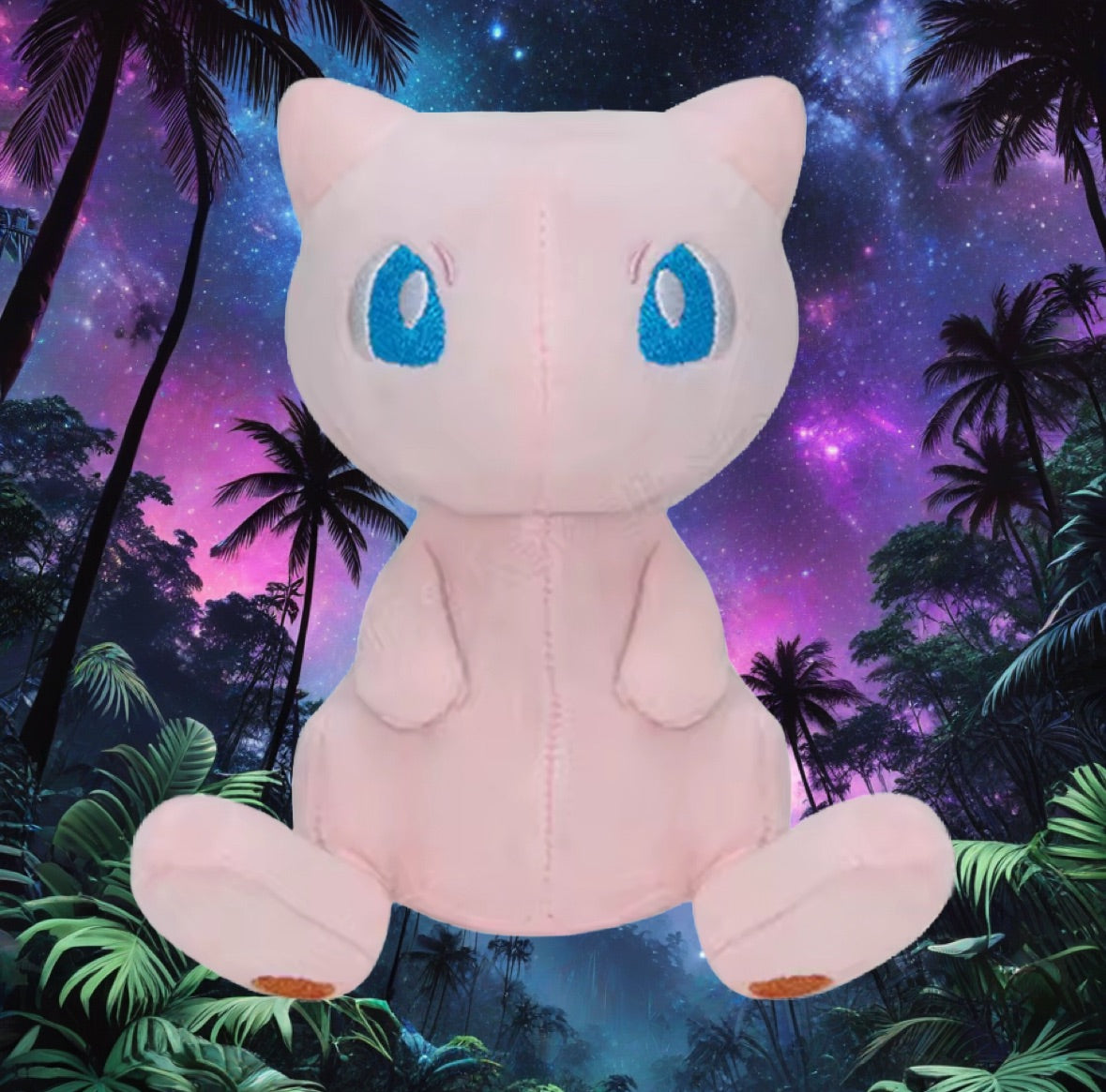 13cm Mewtwo Plush Toys Kawaii Pokemon Go Mew Plush Doll