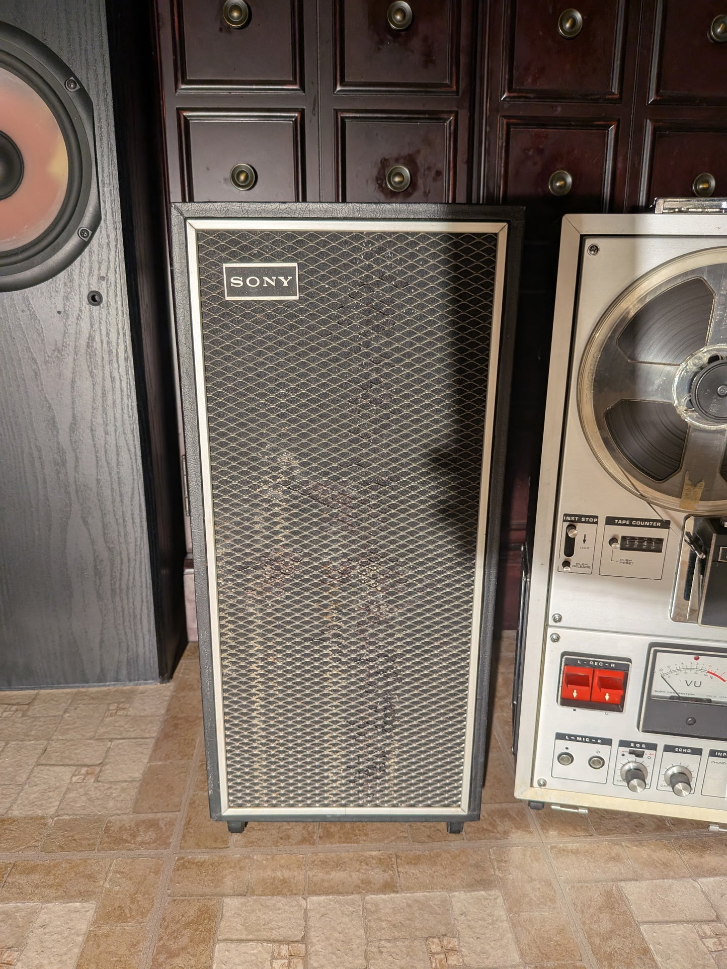 🔥Sony TC-630 Reel to Reel Tape Recorder Deck Solid State Audio 3-Speed Turns On