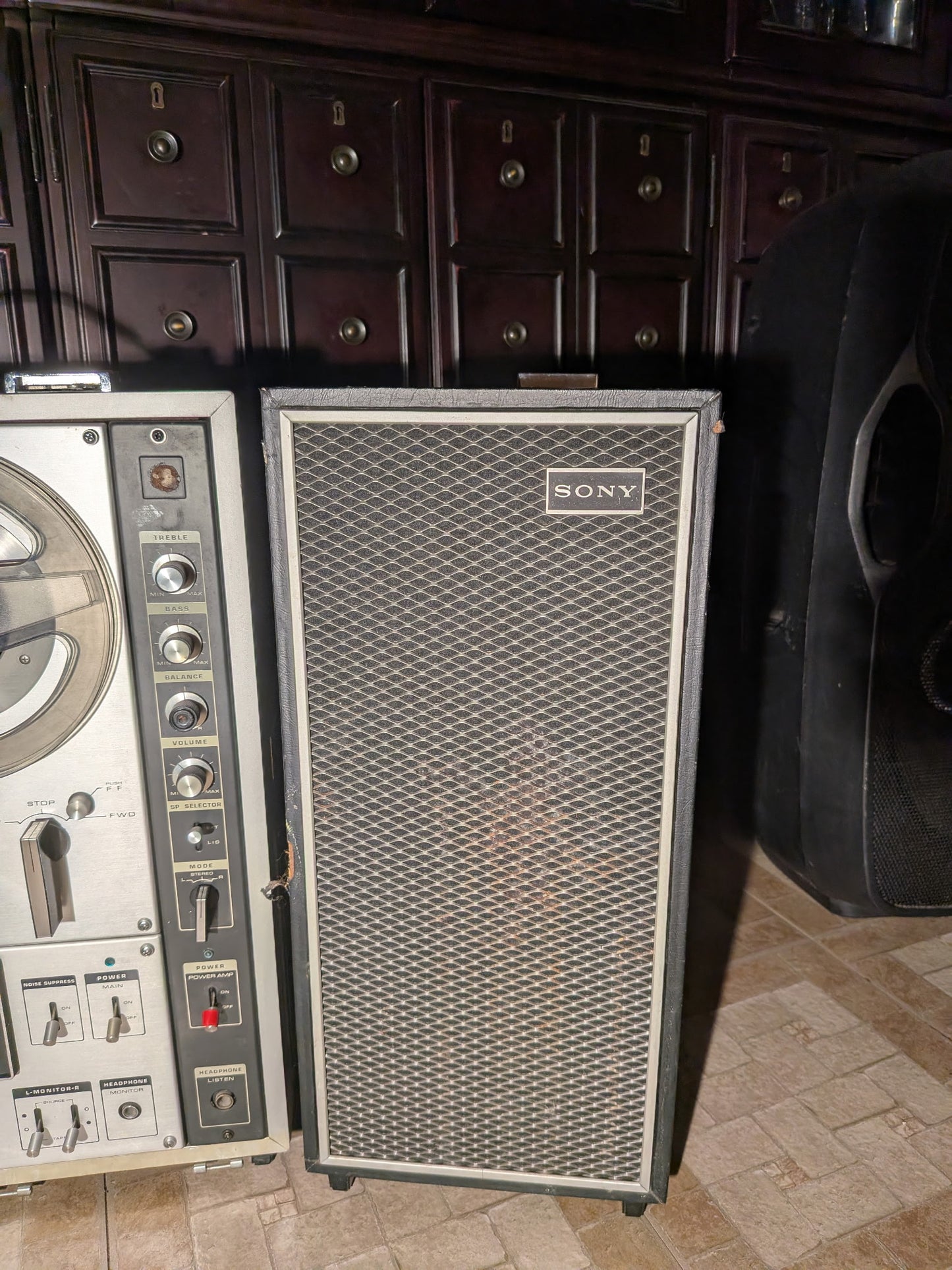 🔥Sony TC-630 Reel to Reel Tape Recorder Deck Solid State Audio 3-Speed Turns On