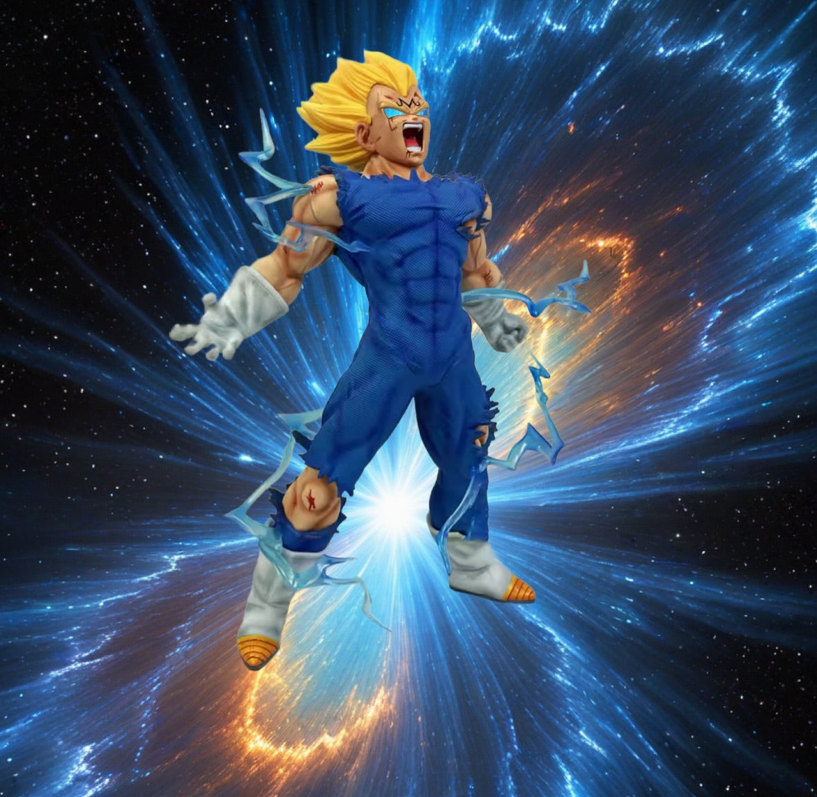 Vegeta Majin DBZ Ver. Action Figure Toy Model Dragon Ball Z Statue Figure 27cm