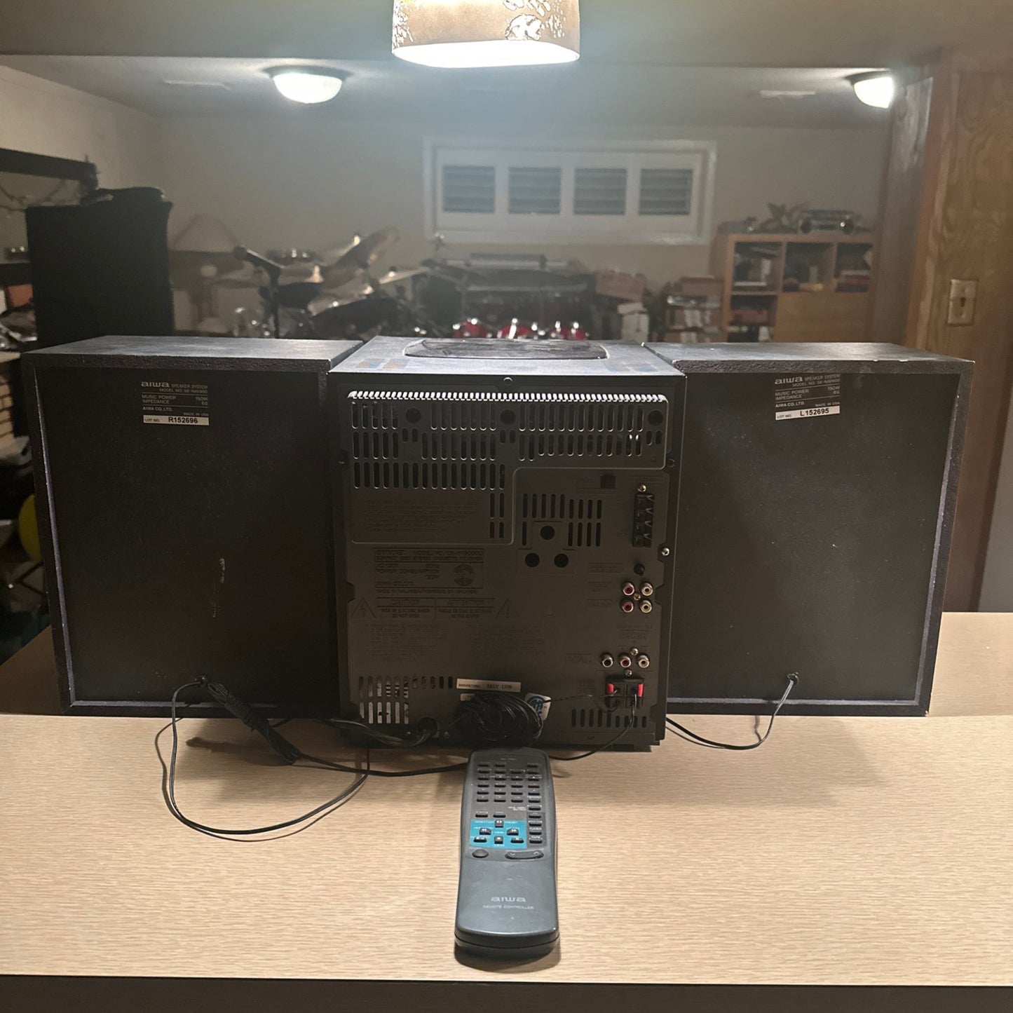 Vintage Aiwa NSX-NV9000 Stereo System Cd And Cassette Player ULTRA RARE BEAST🔥